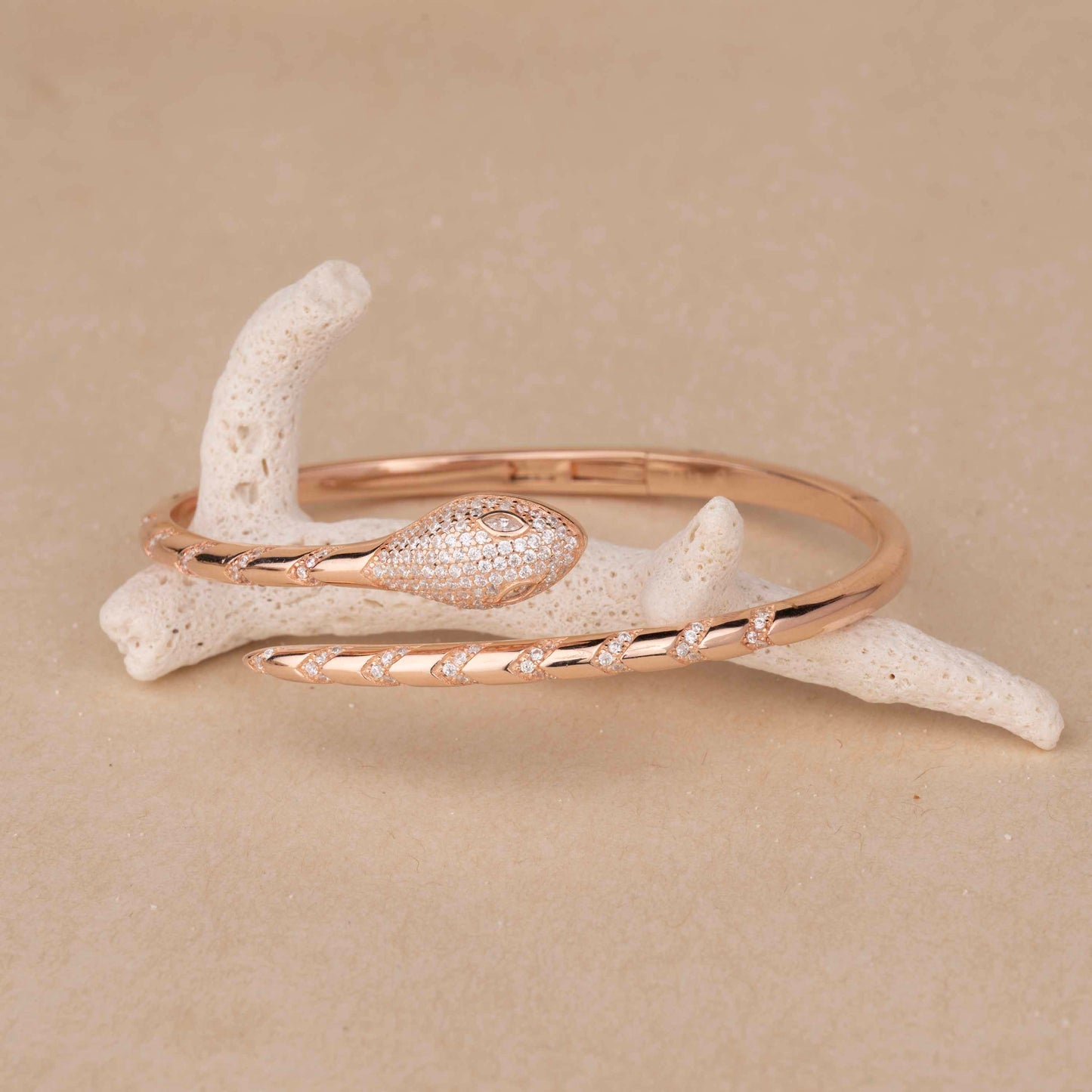 Silver Snake Bracelet