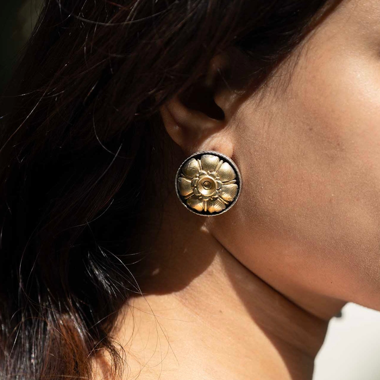 Antique Gold Earrings