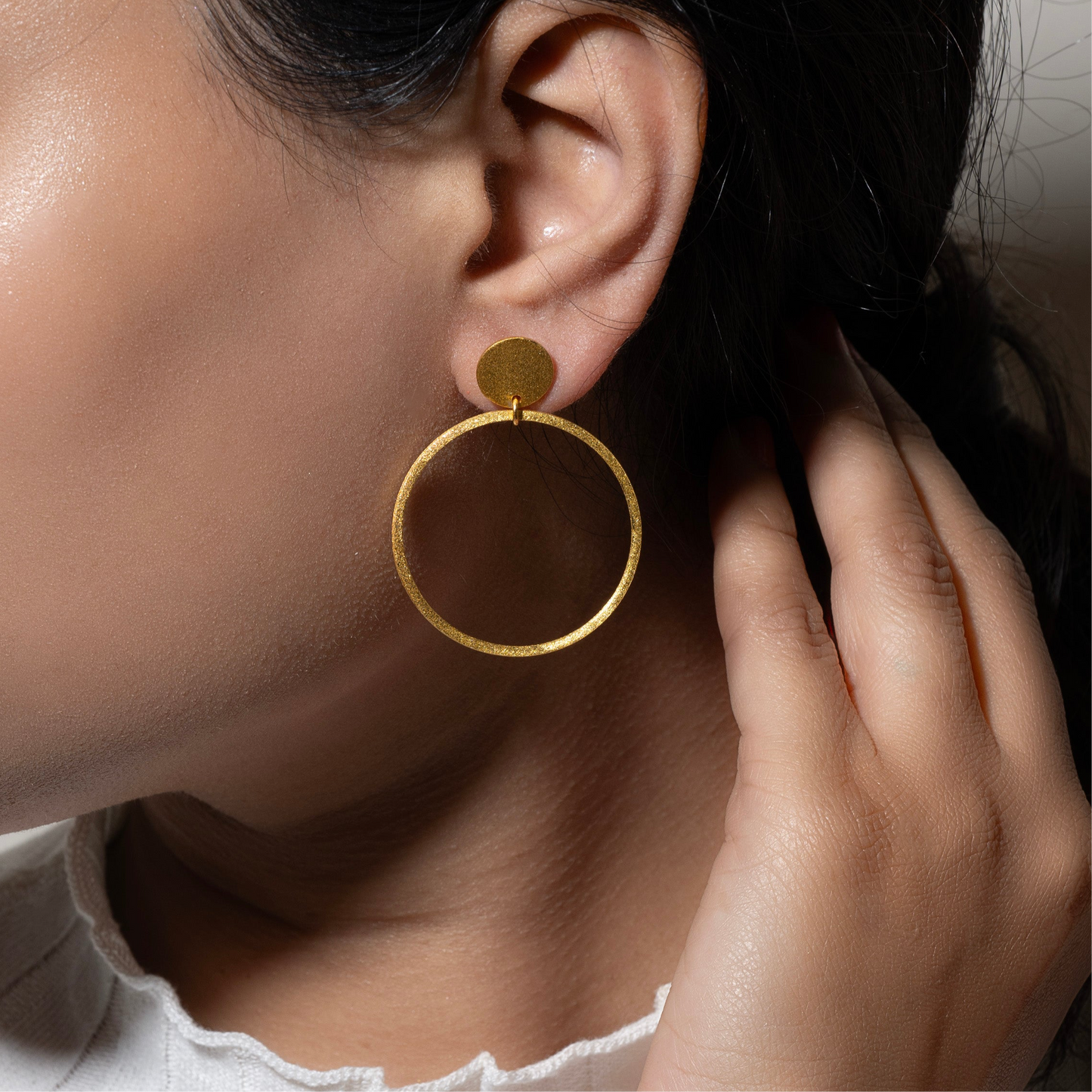 sterling silver aesthetic earrings|925 silver earrings|gift for her