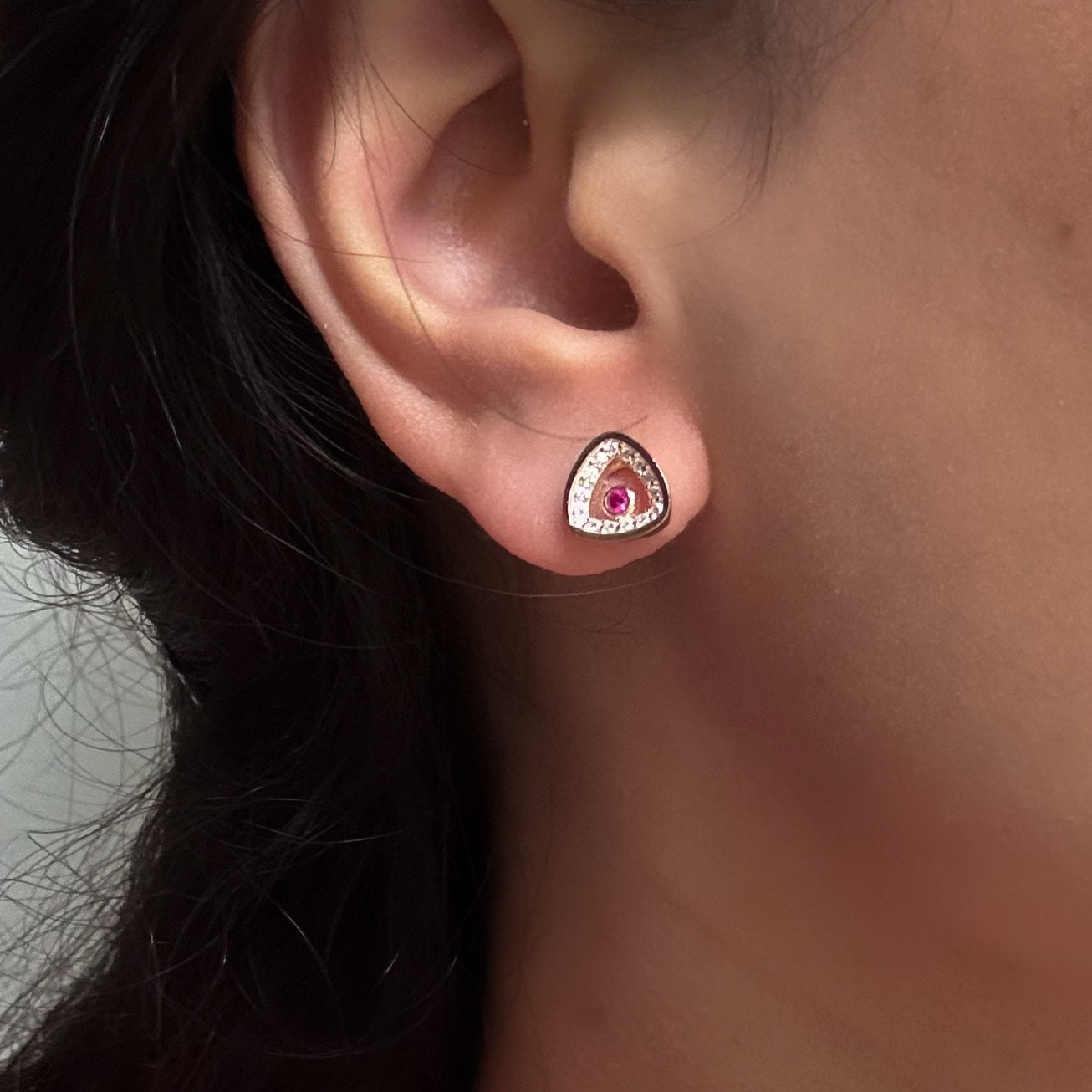 Rose Gold Studs