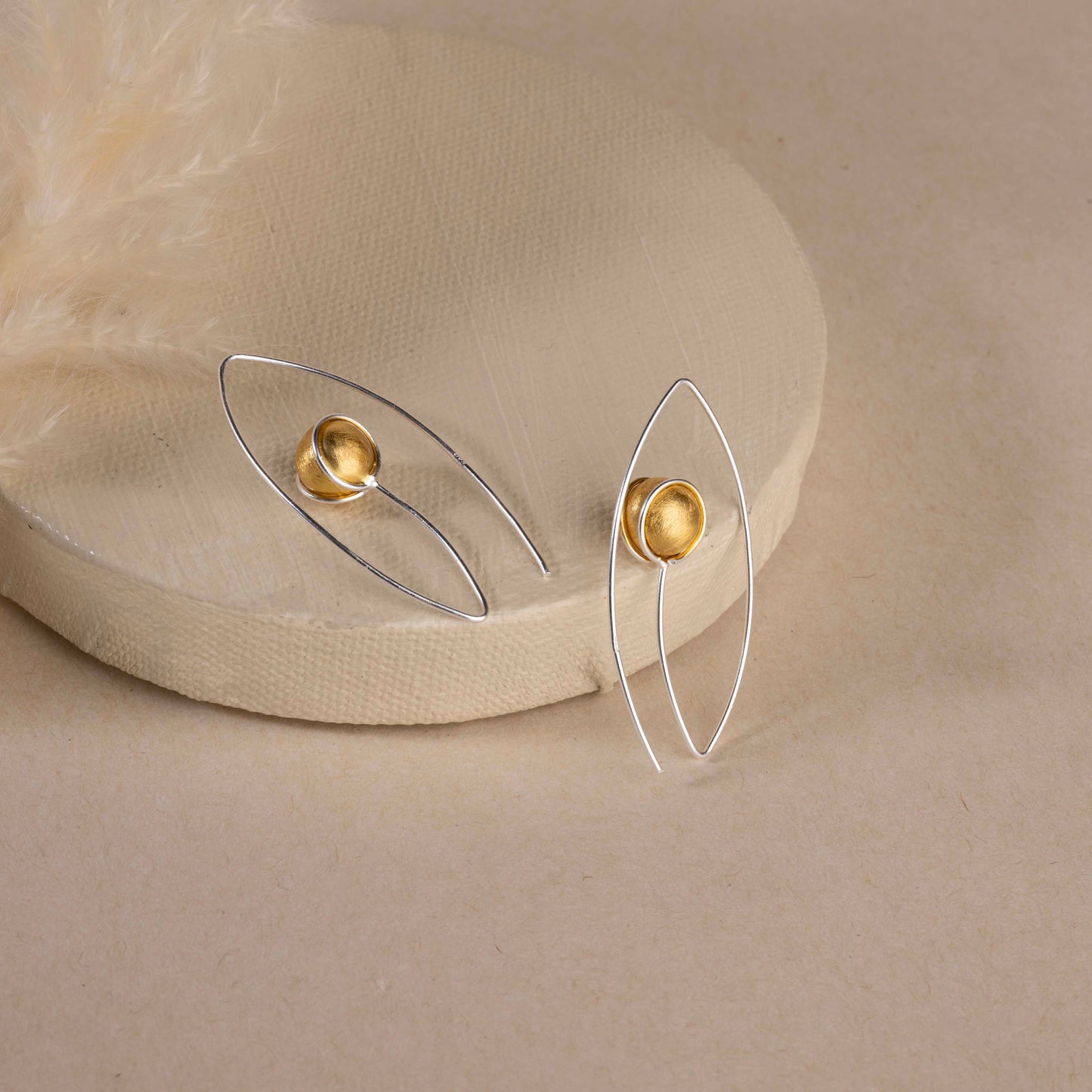 sterling silver aesthetic earrings|925 silver earrings|gift for her