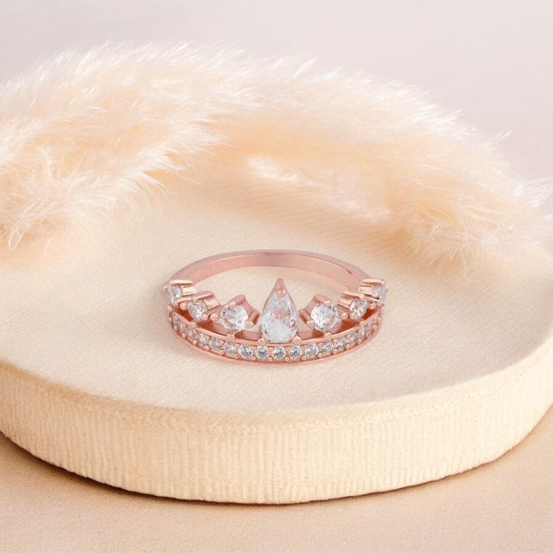 Silver Crown Ring