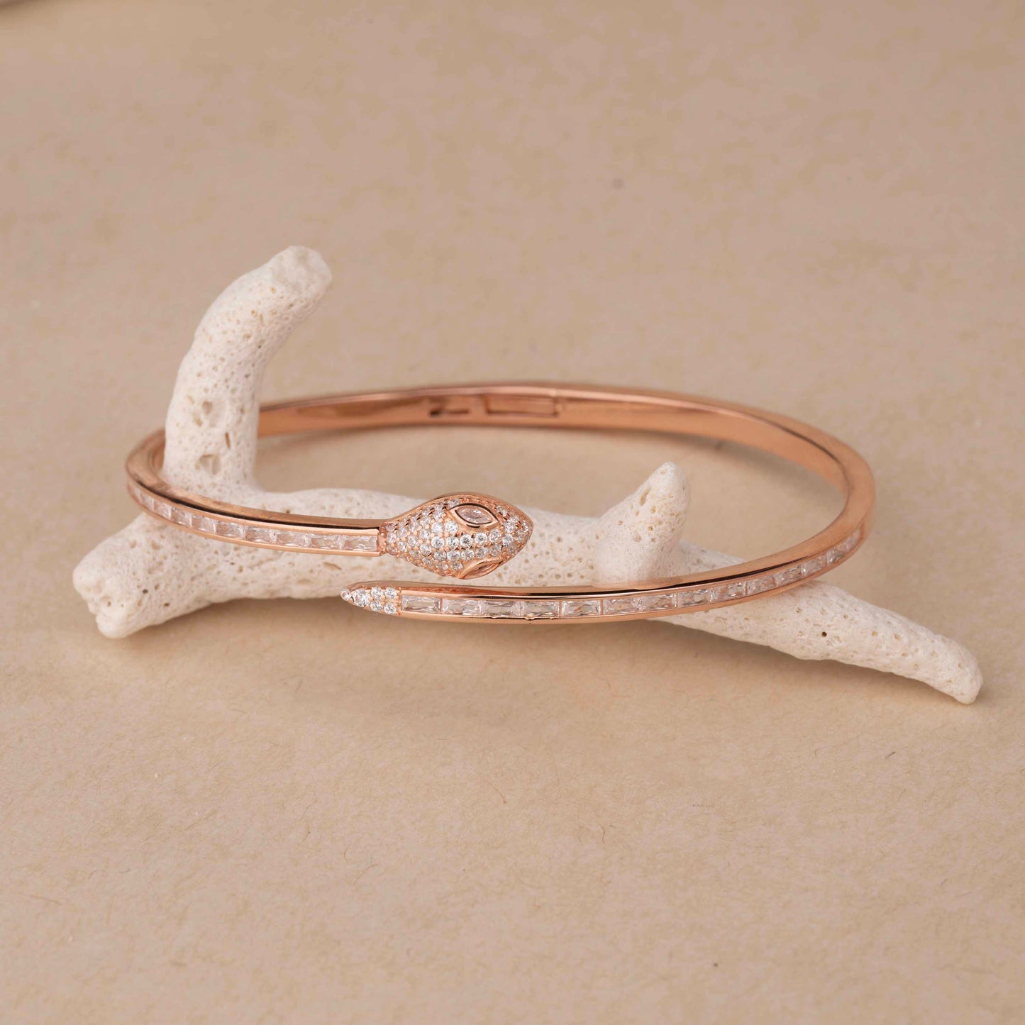 Silver Snake Bracelet