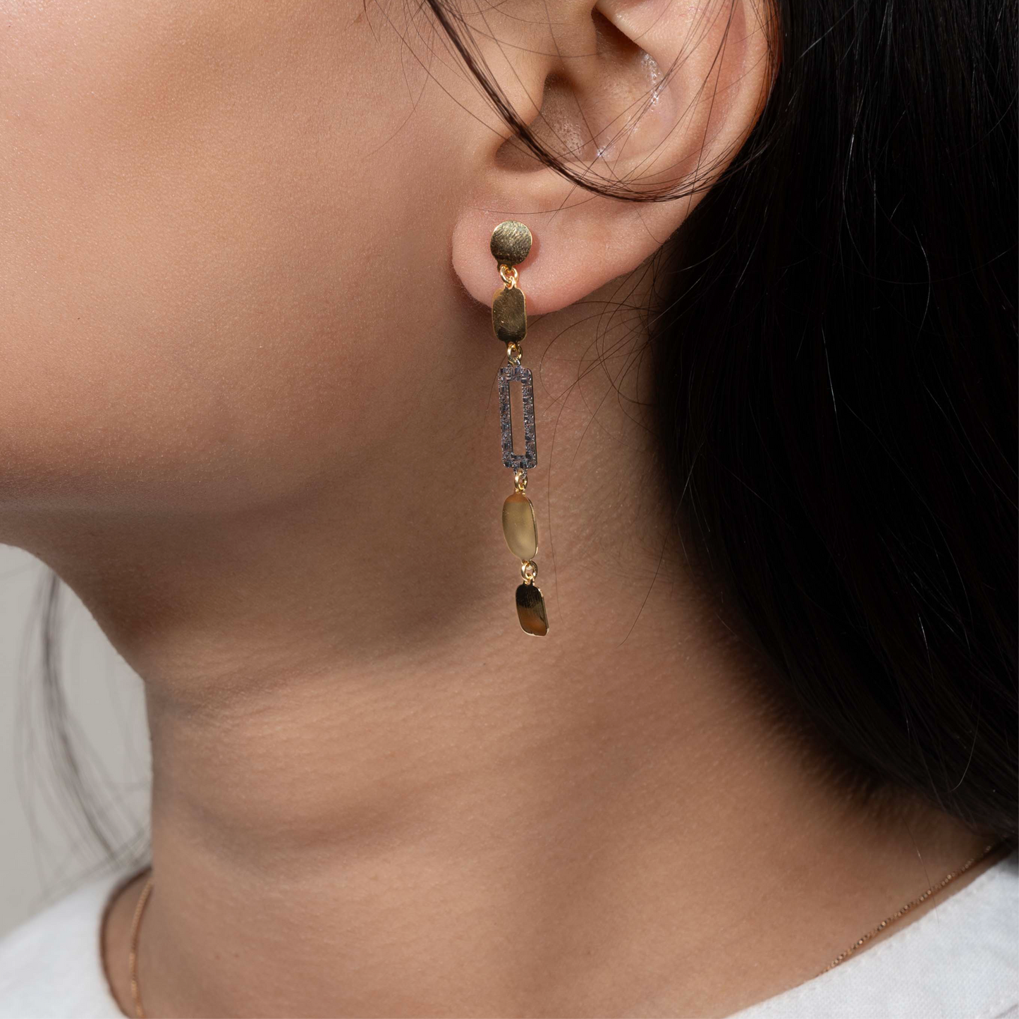 sterling silver aesthetic earrings|925 silver earrings|gift for her