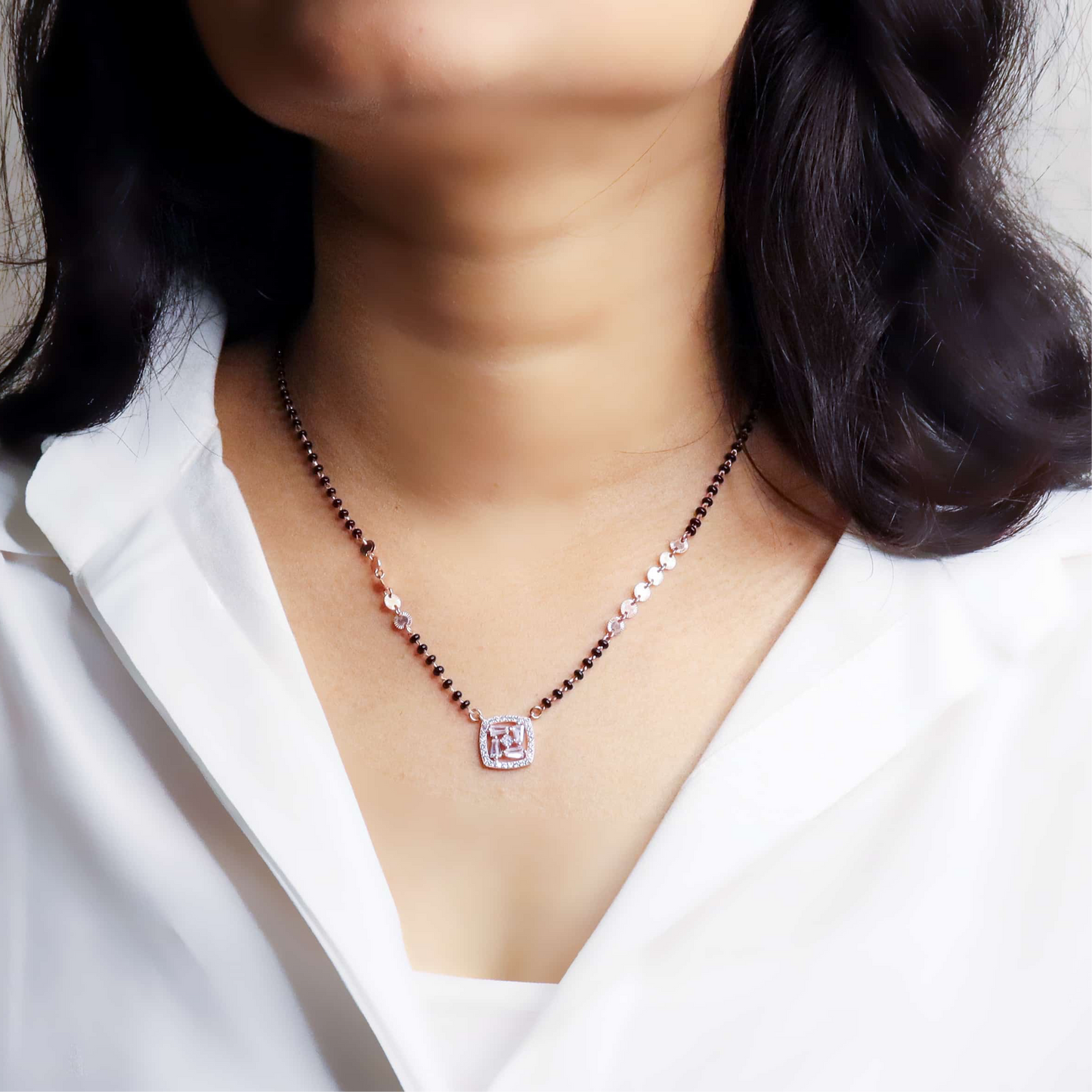 Ahana Silver Mangalsutra