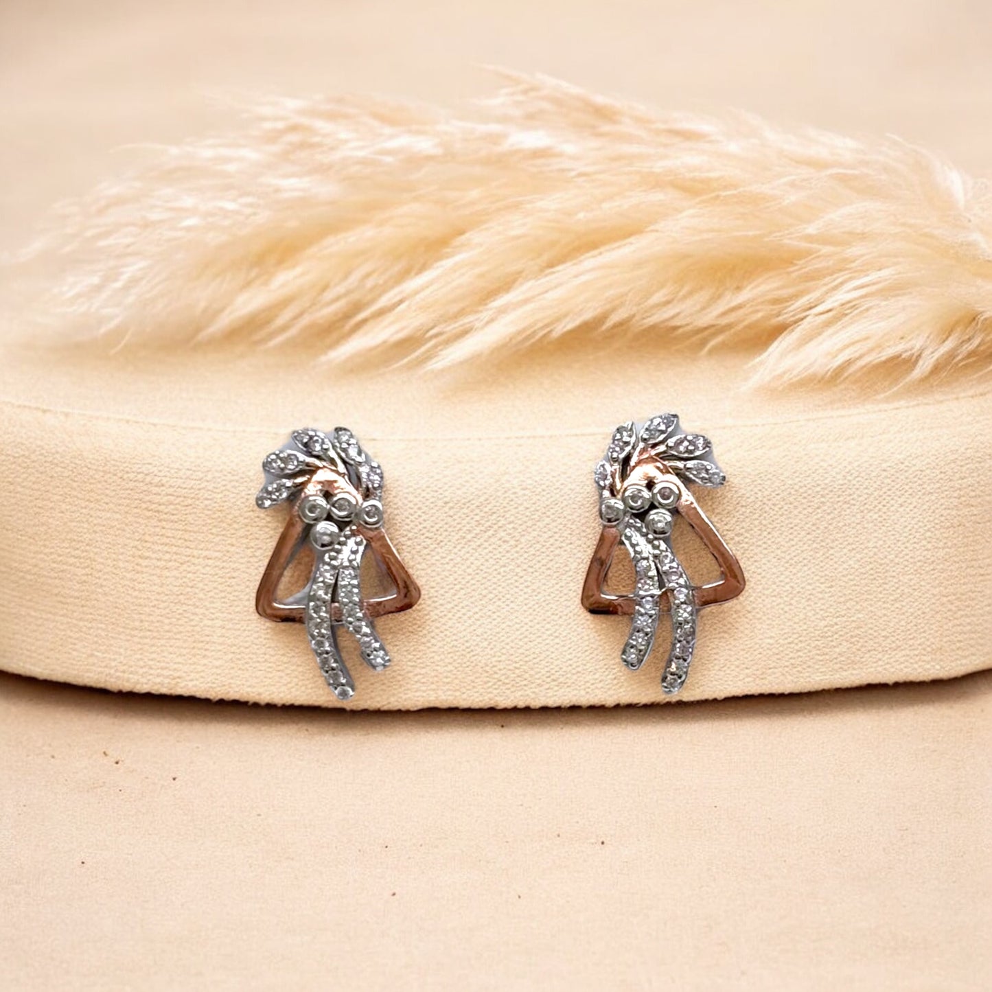 Rose Gold Earrings