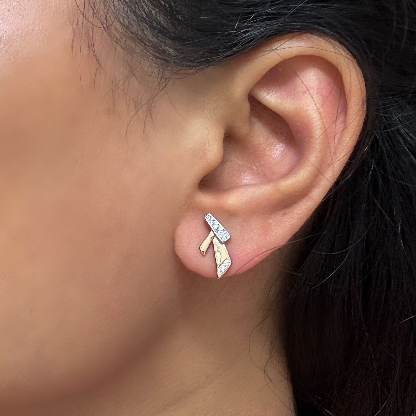 Rose Gold Earrings