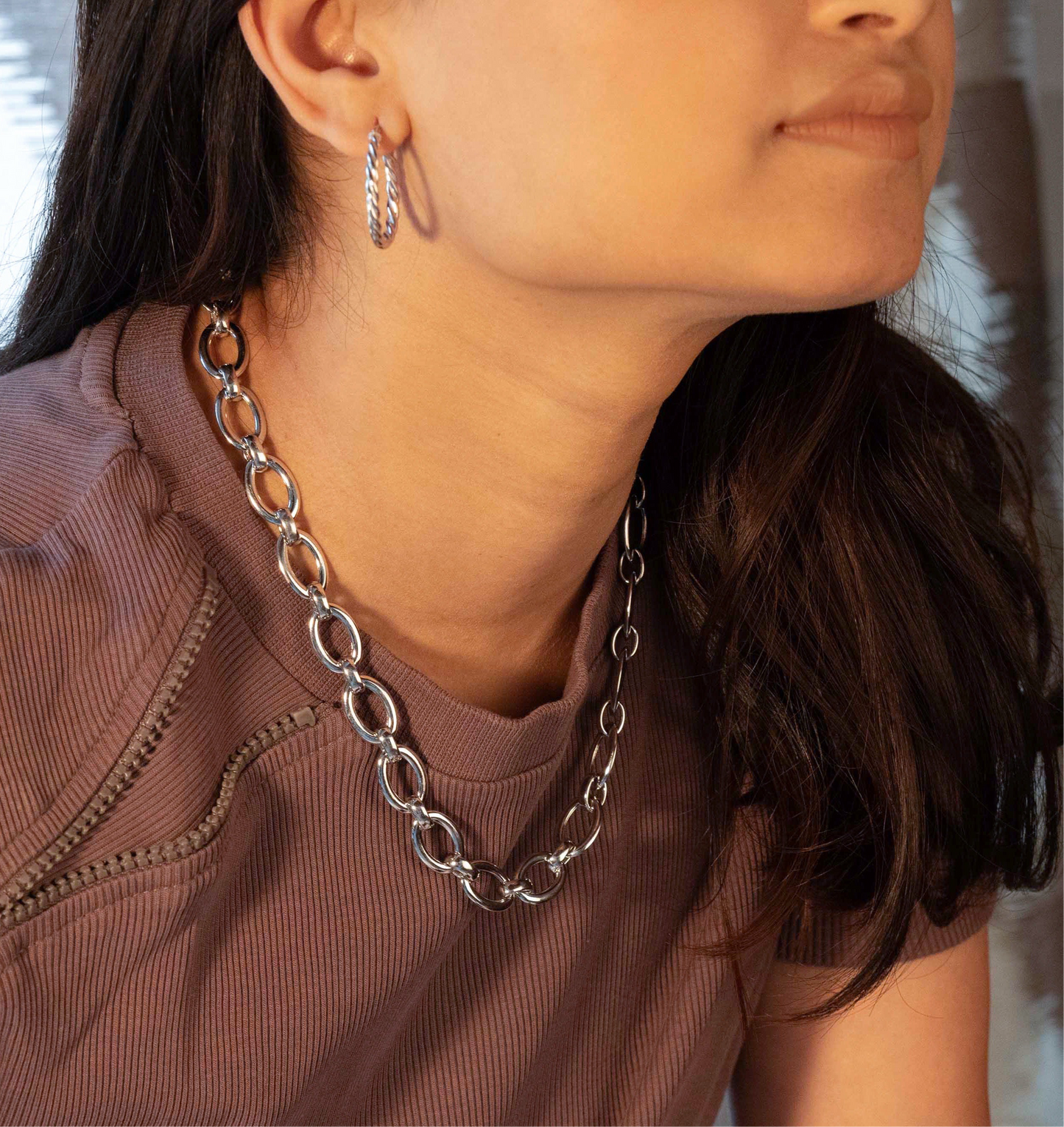 Silver Link Chain