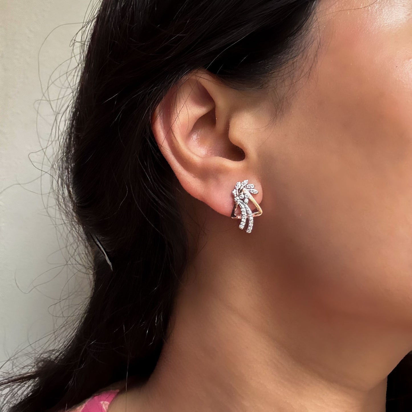 Rose Gold Earrings