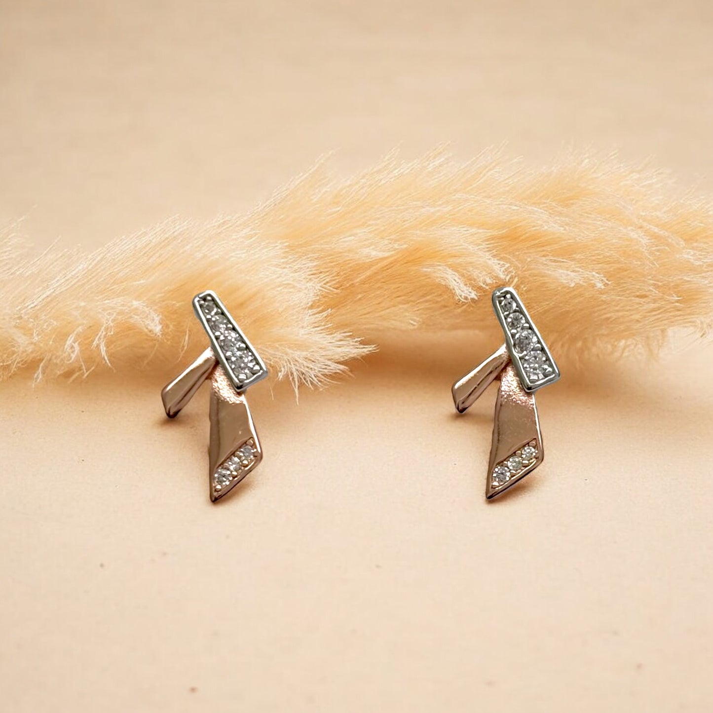 Rose Gold Earrings