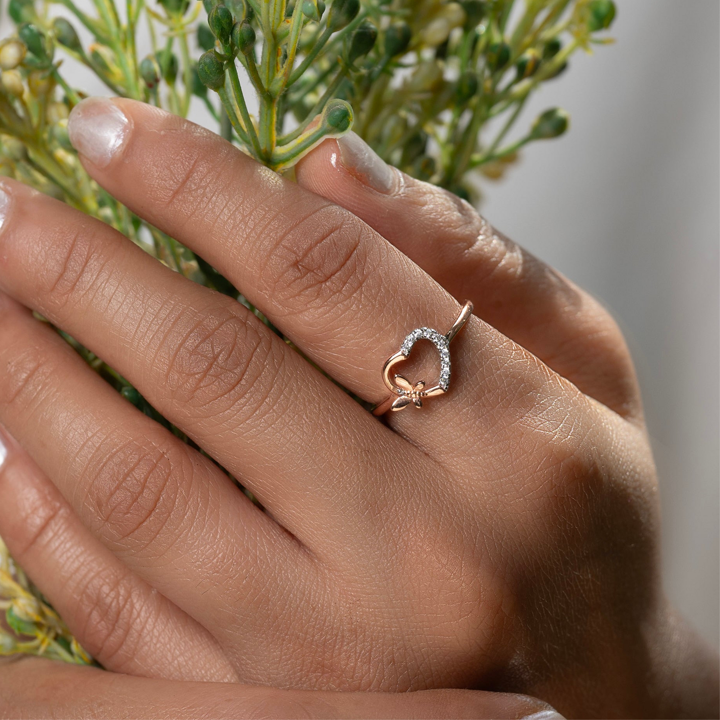 Silver Heart Ring