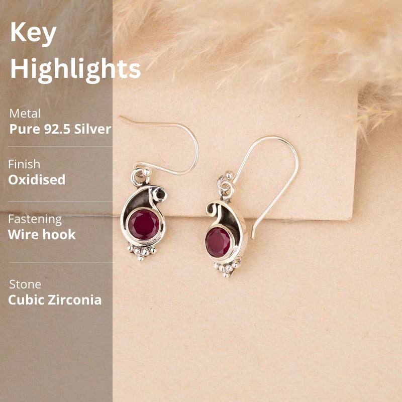 Silver Dangling Earrings