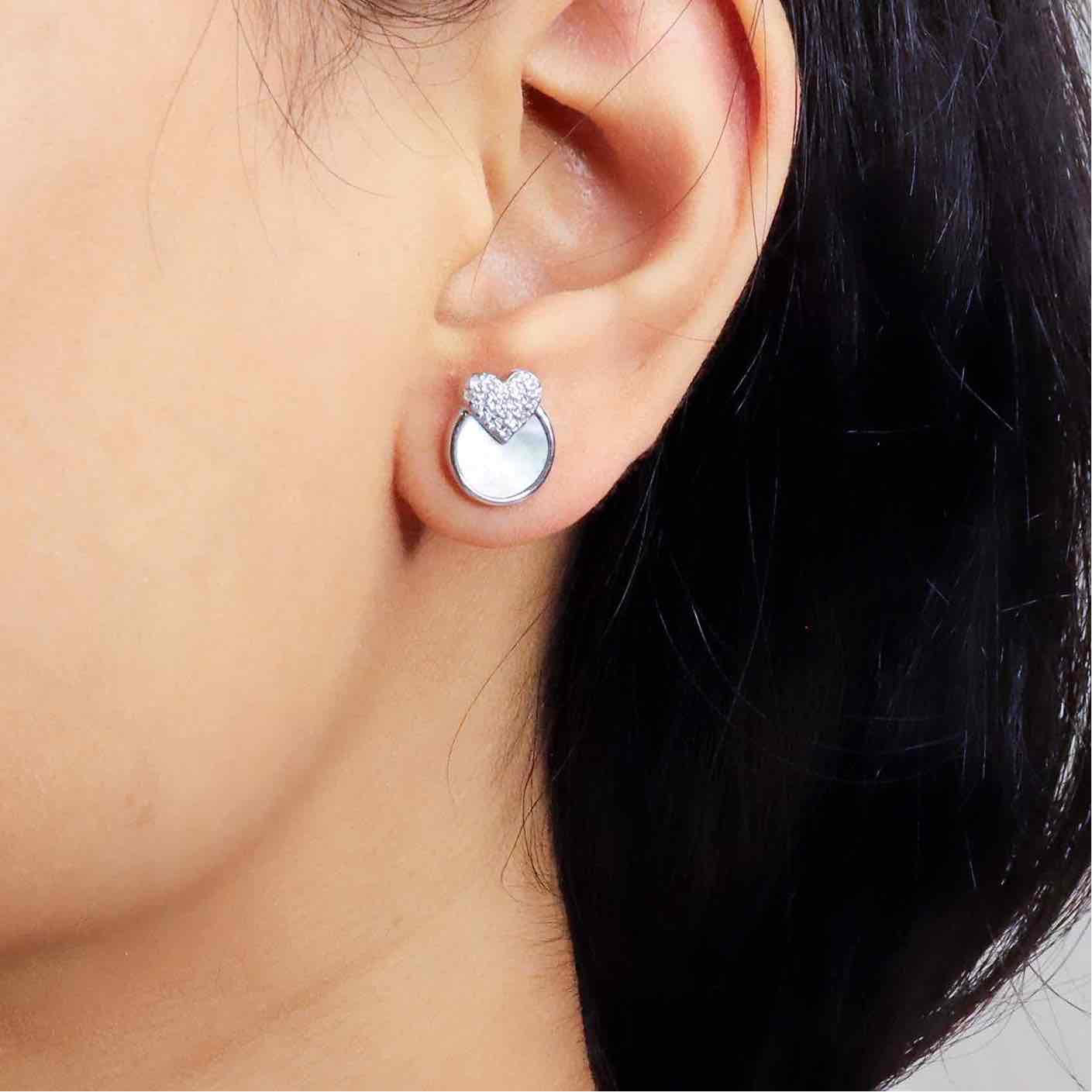 Pretty Silver Studs
