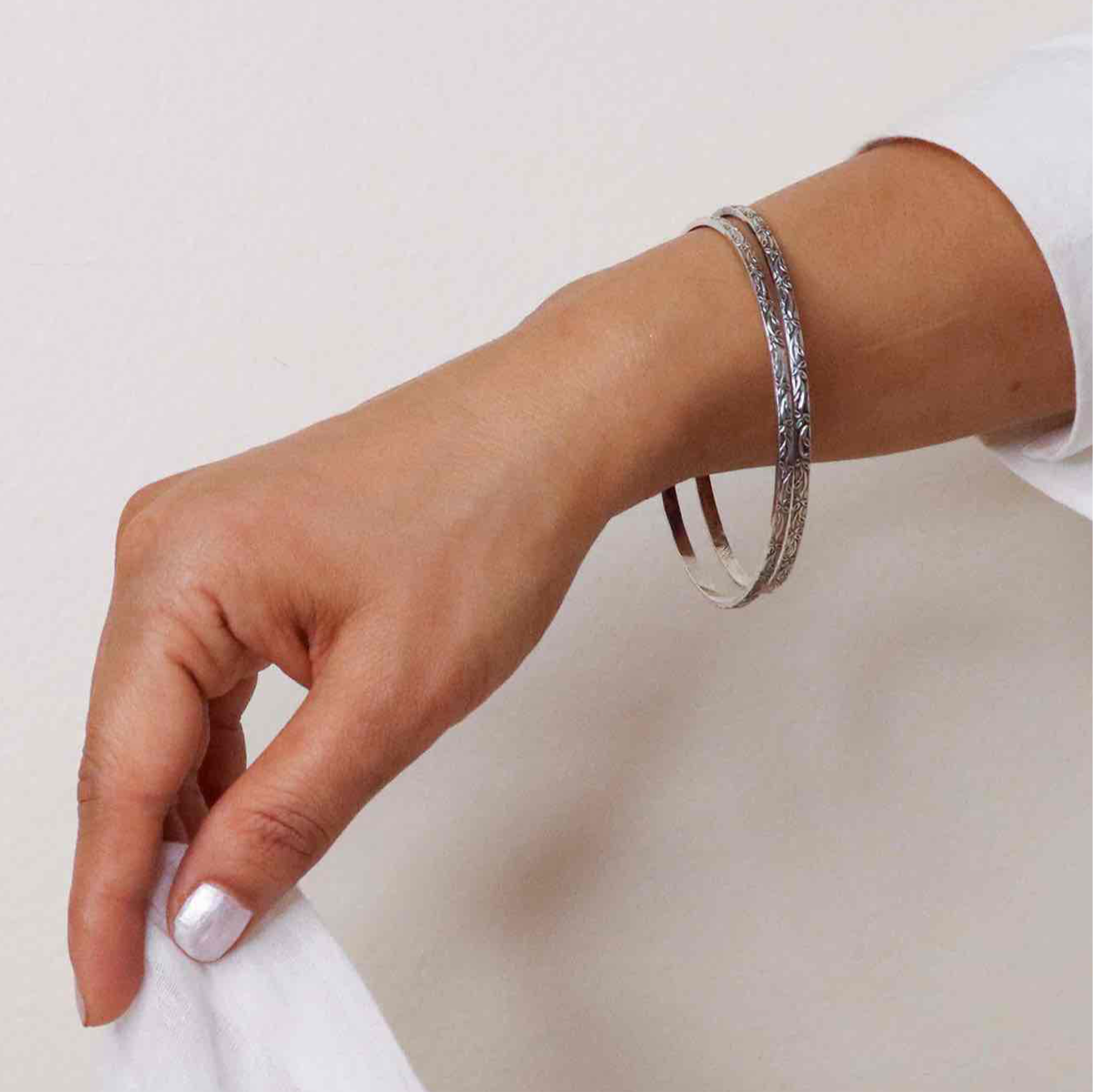 Beautiful oxidized silver bangles for women, showcasing intricate designs and a vintage-inspired charm, ideal for a bold and elegant style statement.