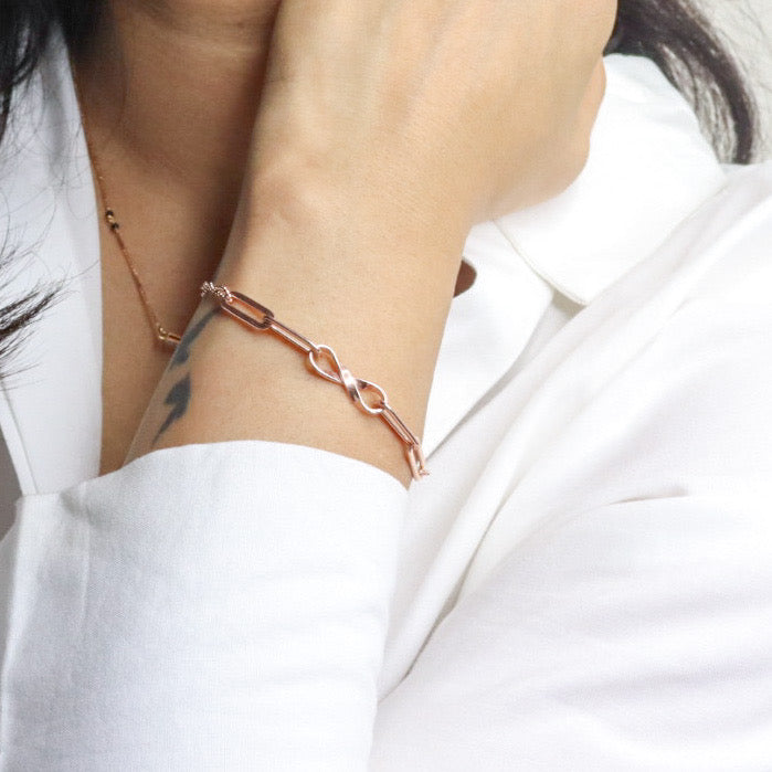 Stylish silver hand cuff or bracelet for women, designed with sleek elegance and modern flair