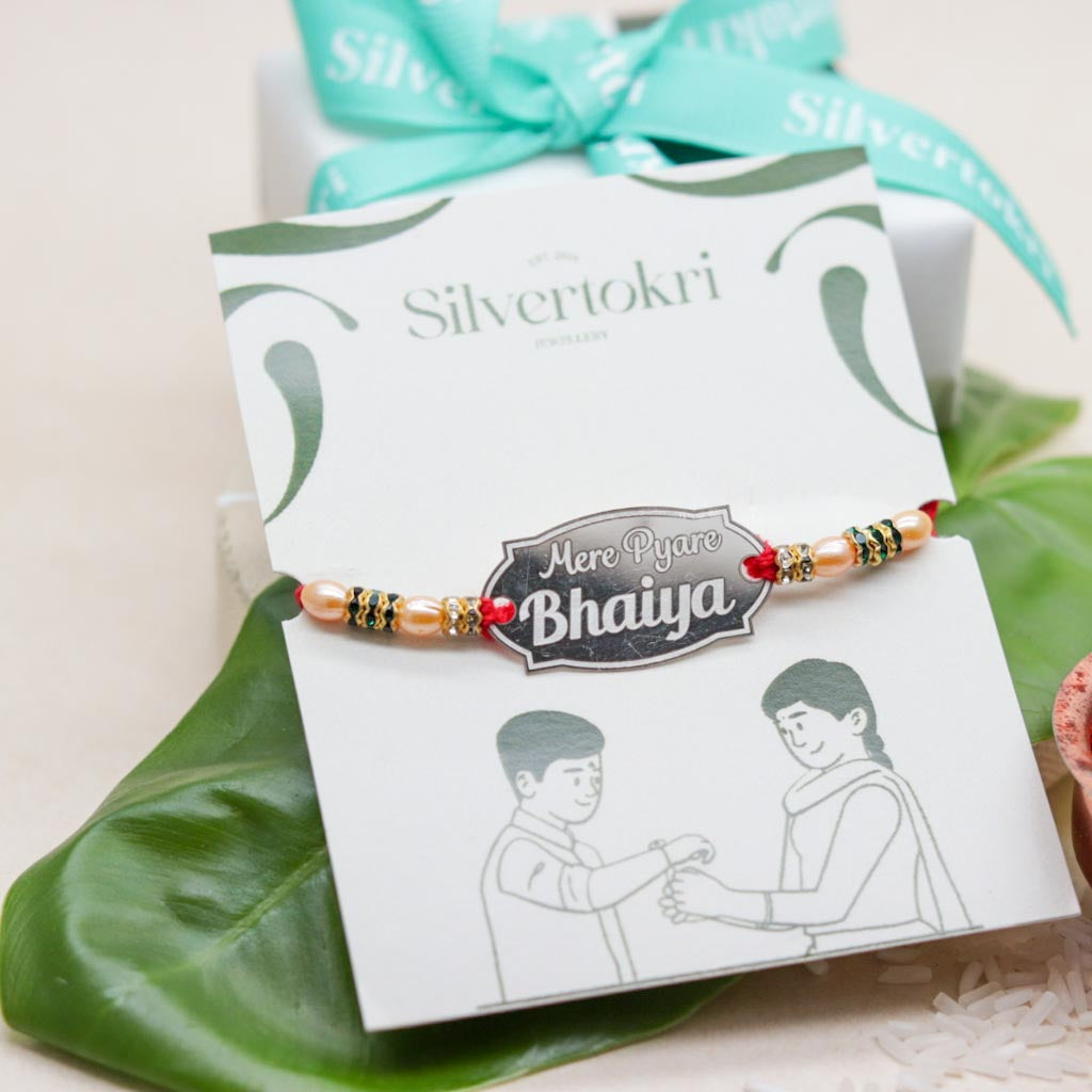 Silver Rakhi