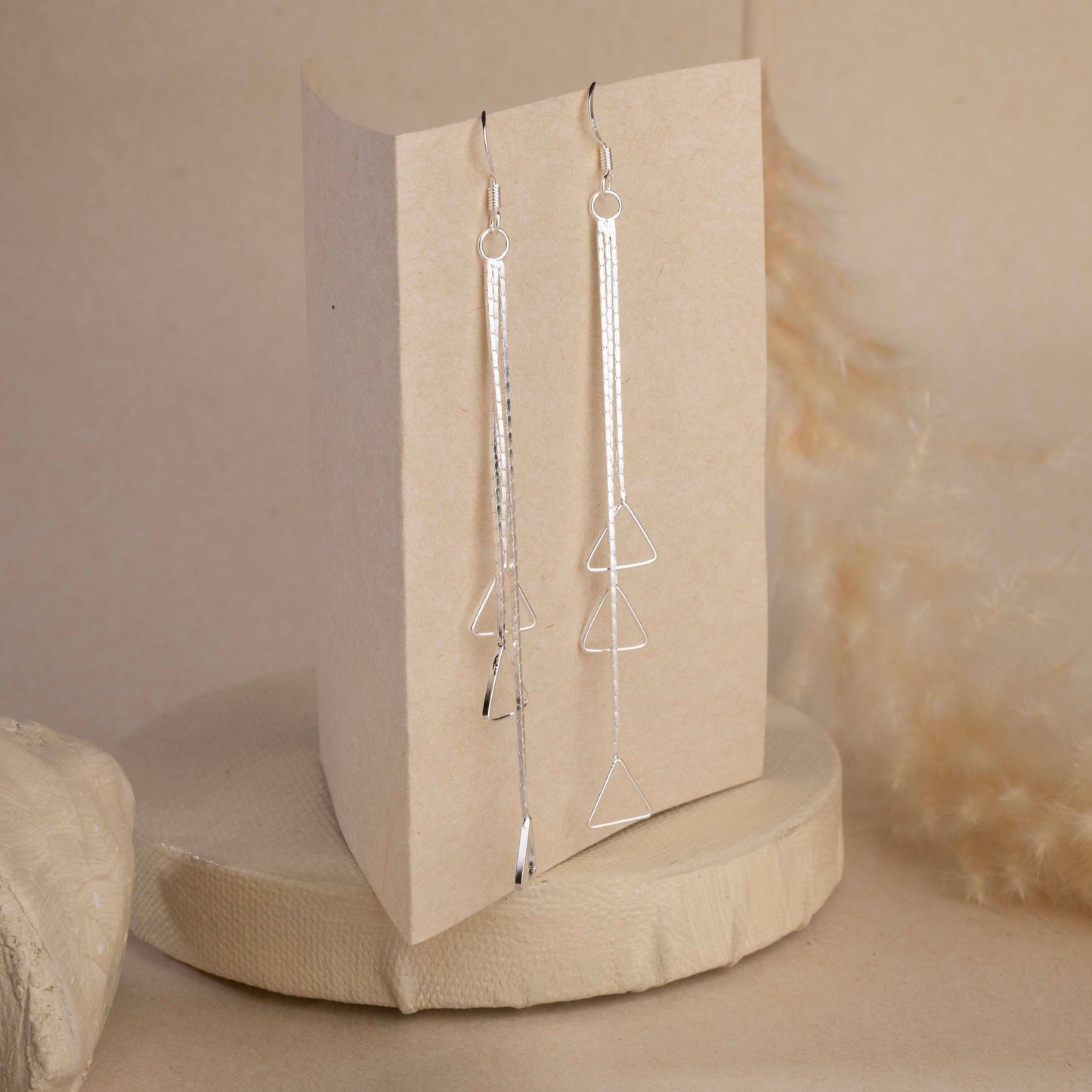 sterling silver aesthetic earrings|925 silver earrings|gift for her