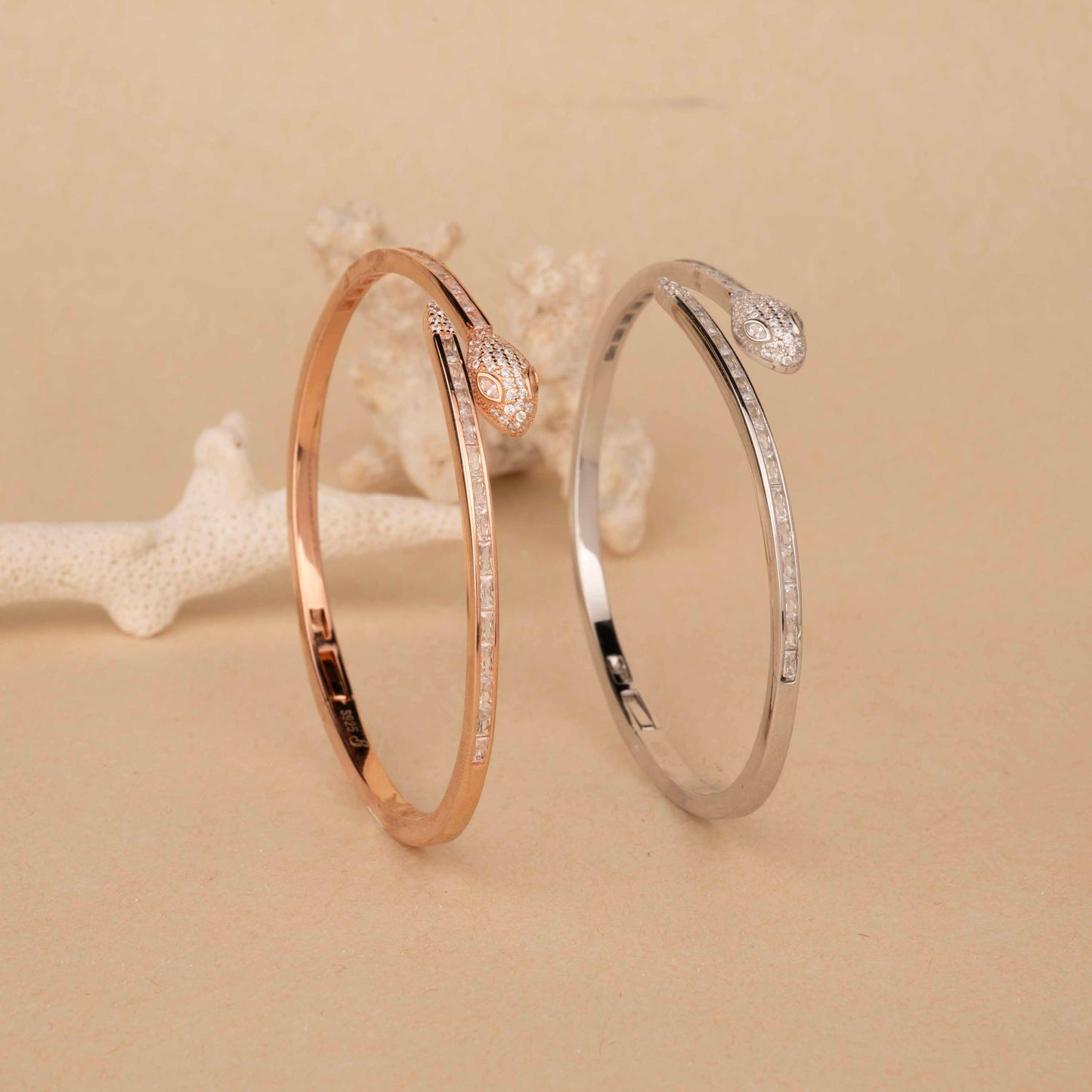 Silver Snake Bracelet