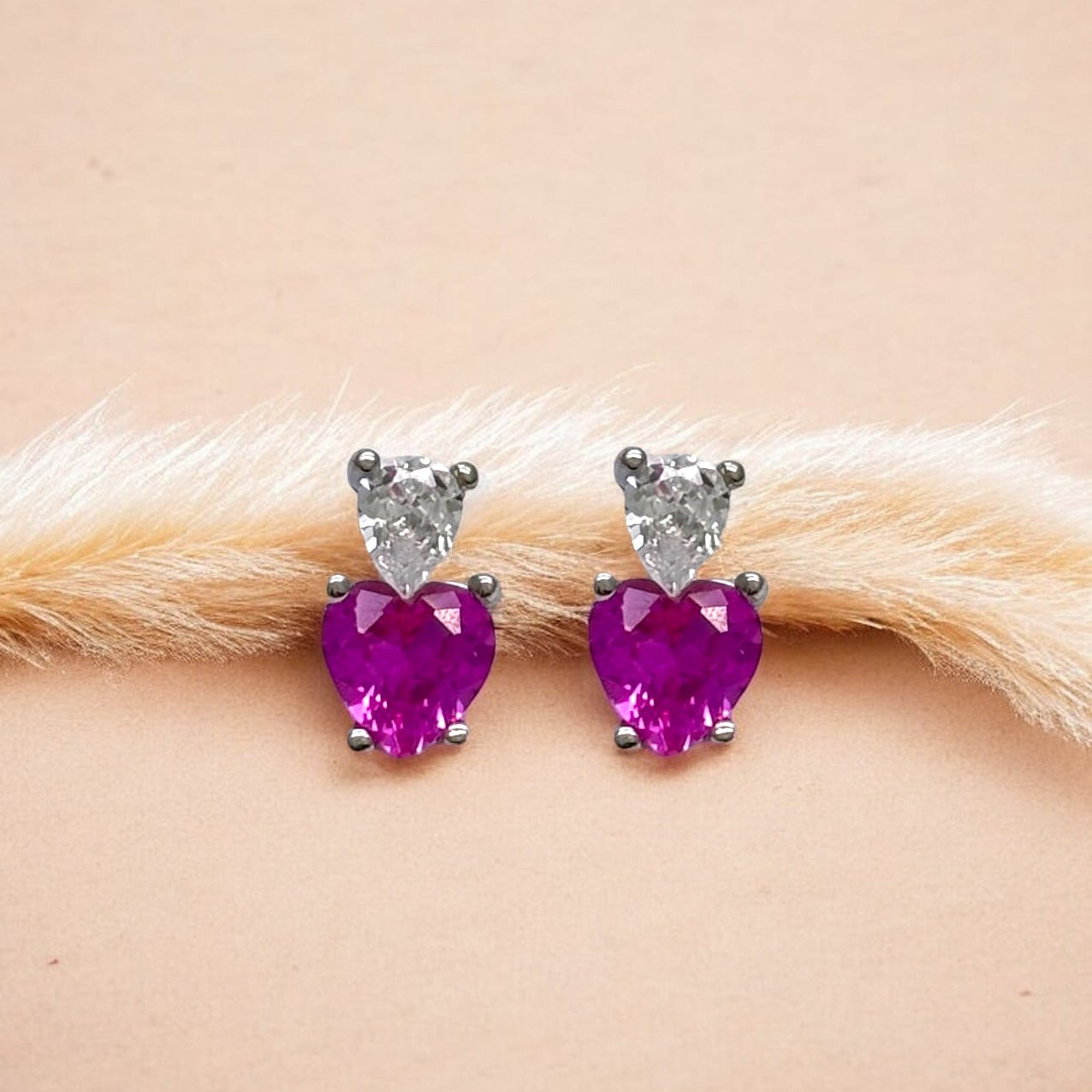 Heart Studs