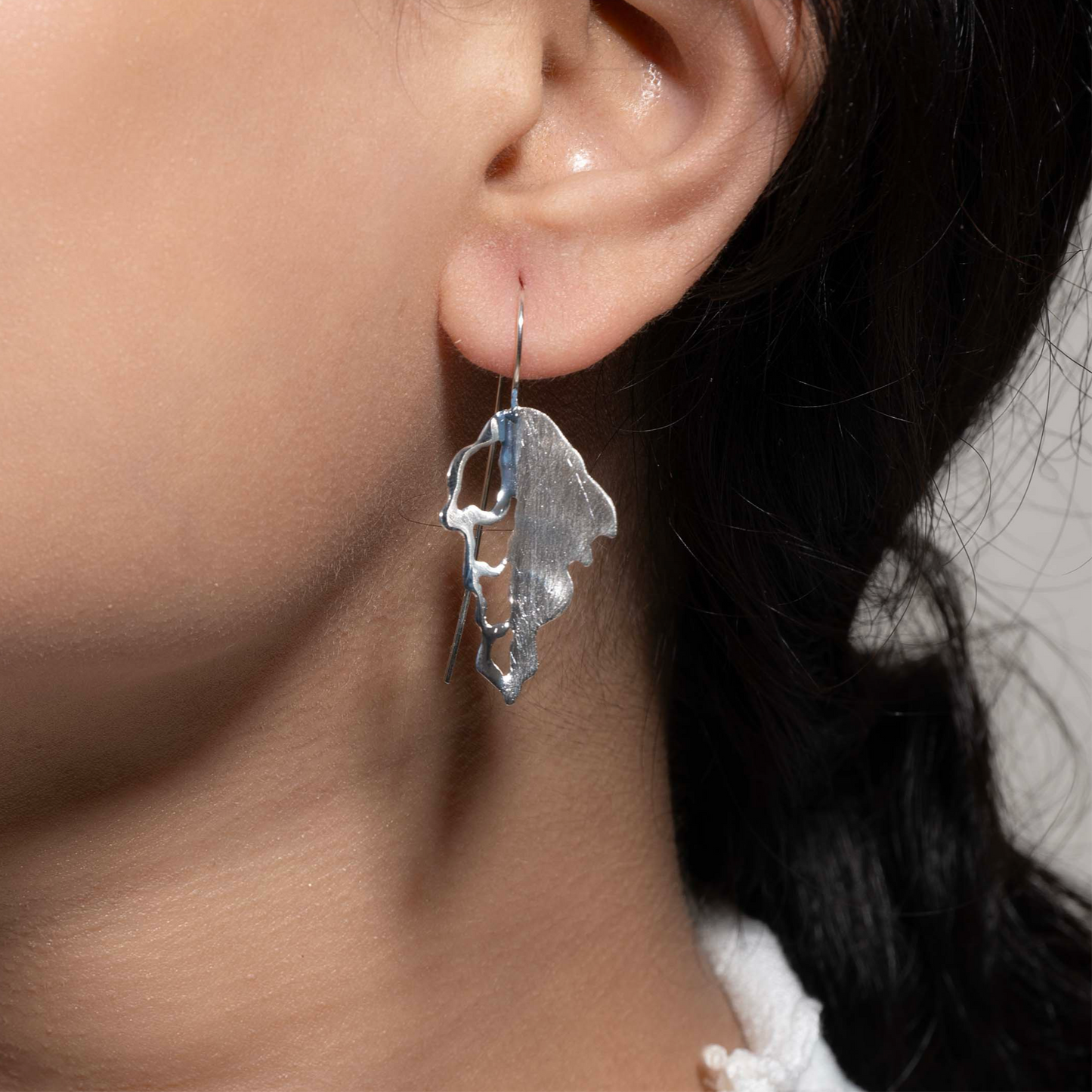 sterling silver aesthetic earrings|925 silver earrings|gift for her