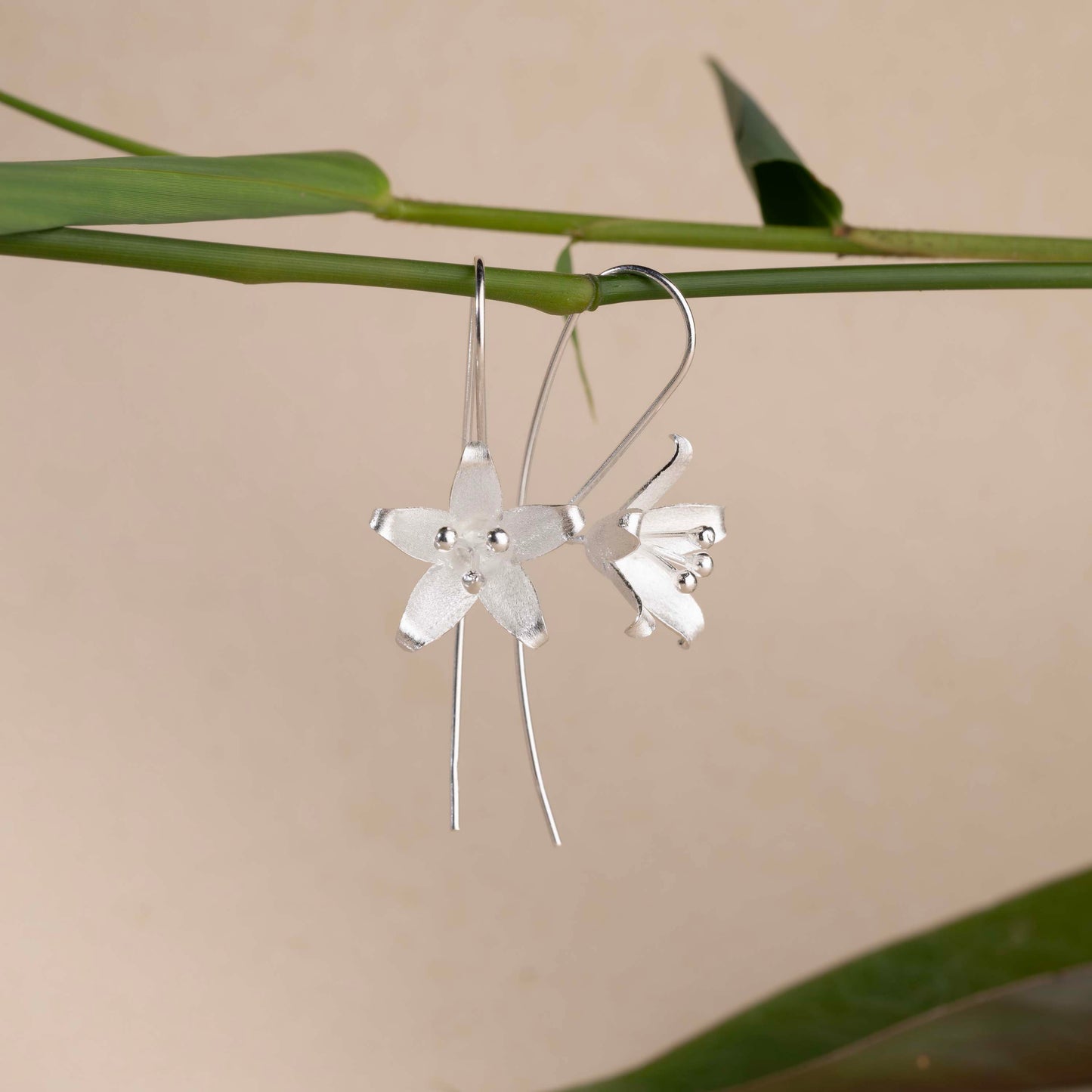 sterling silver aesthetic earrings|925 silver earrings|gift for her