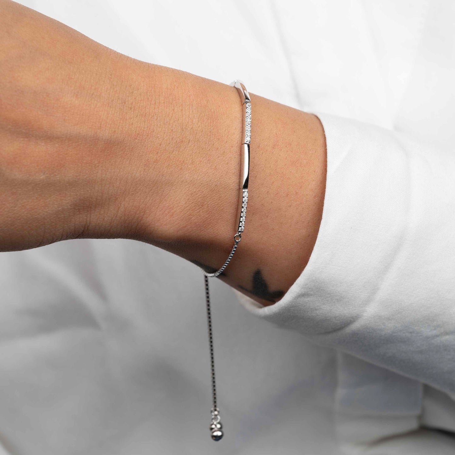 minimalist bracelet
gift for women
lightweight jewellery for women
gift for girlfriend
Sterling silver bracelet
latest bracelet designs for women
latest bracelet designs for girl
Silver Tokri bracelets
CZ bracelets
cz silver bracelet for women