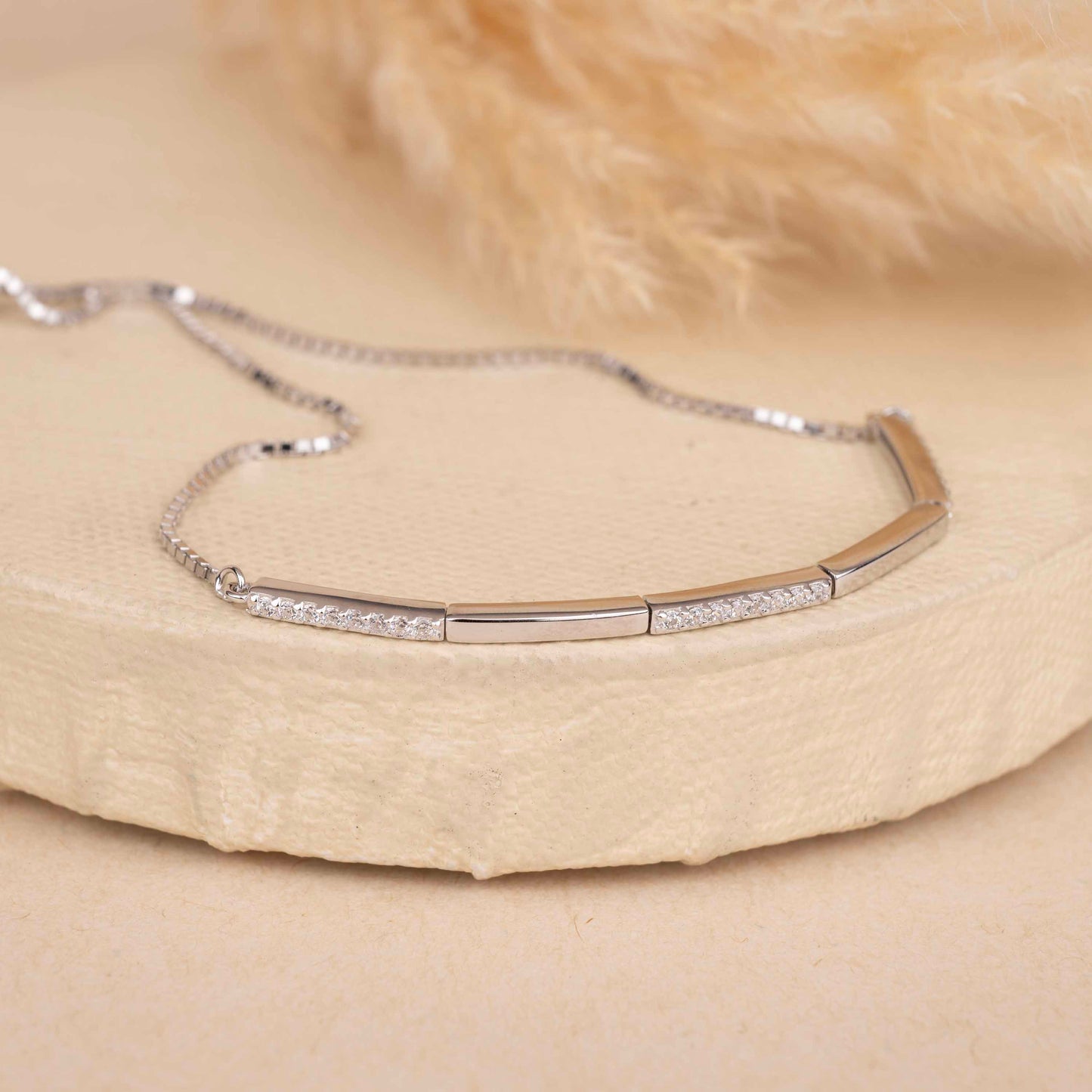 minimalist bracelet
gift for women
lightweight jewellery for women
gift for girlfriend
Sterling silver bracelet
latest bracelet designs for women
latest bracelet designs for girl
Silver Tokri bracelets
CZ bracelets
cz silver bracelet for women