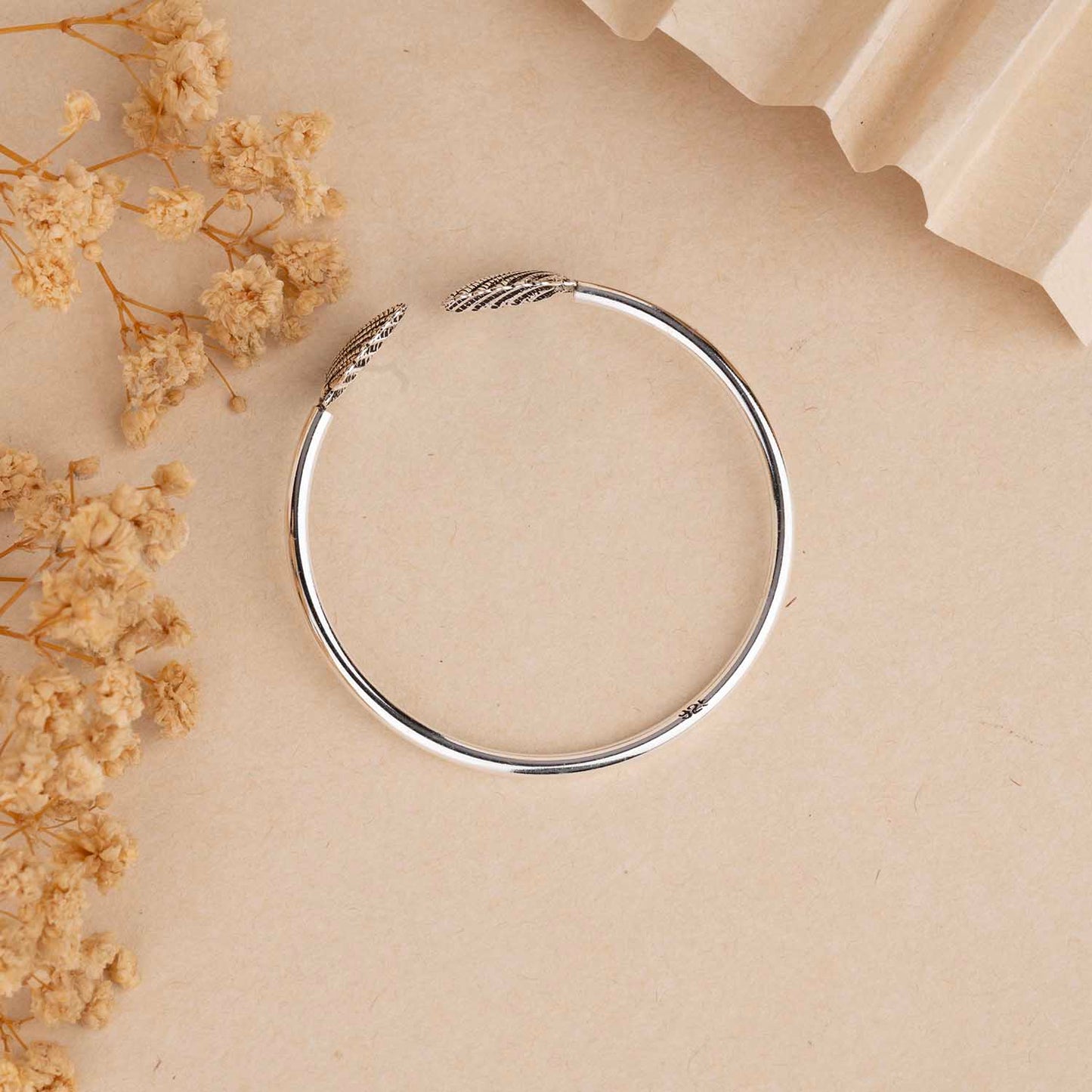 Silver Seashell Cuff