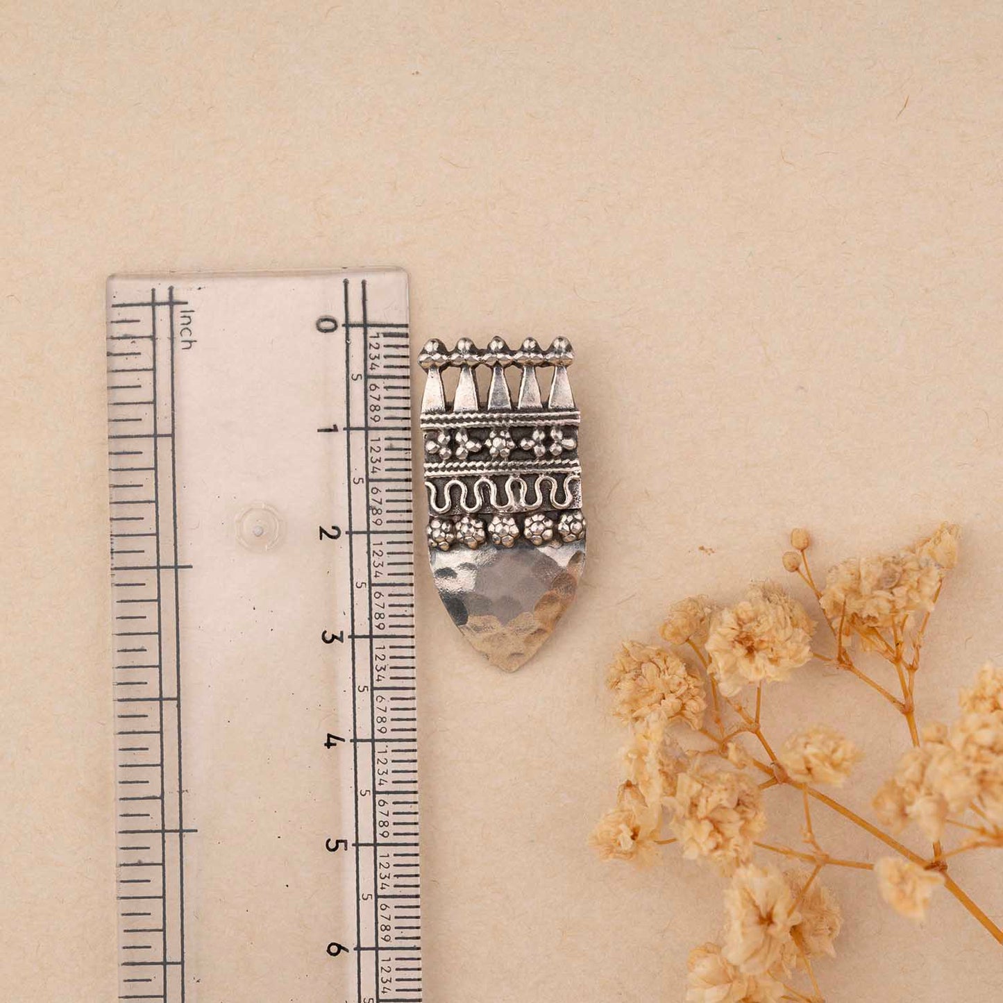 Silver Oxidised Pendant