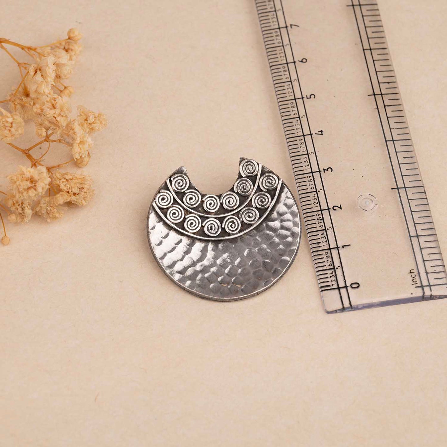 Silver Oxidised Pendant