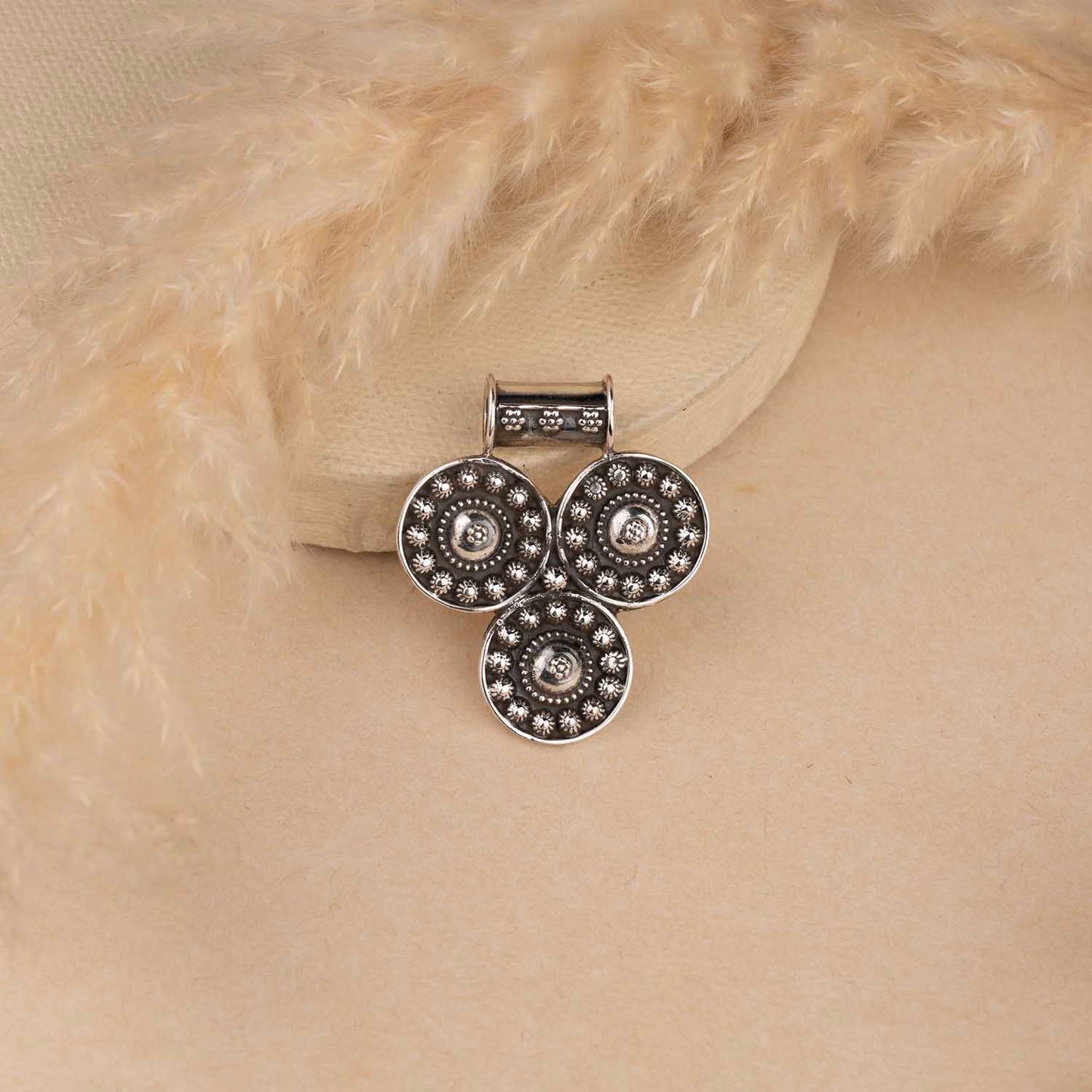 Silver Oxidised Pendant