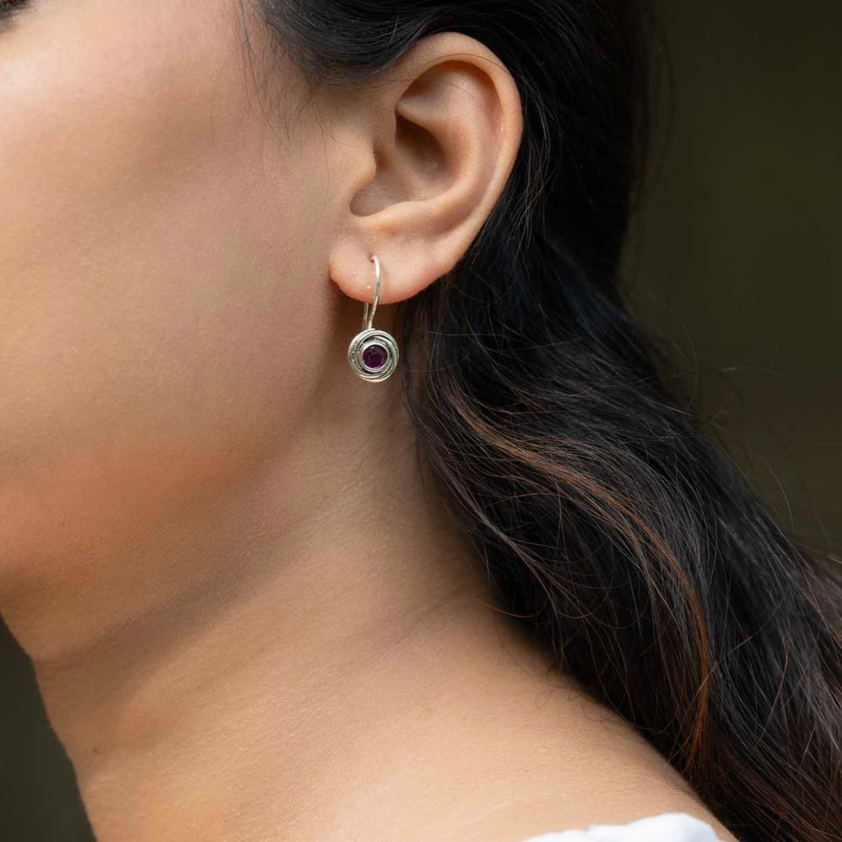 Silver Dangling Earrings