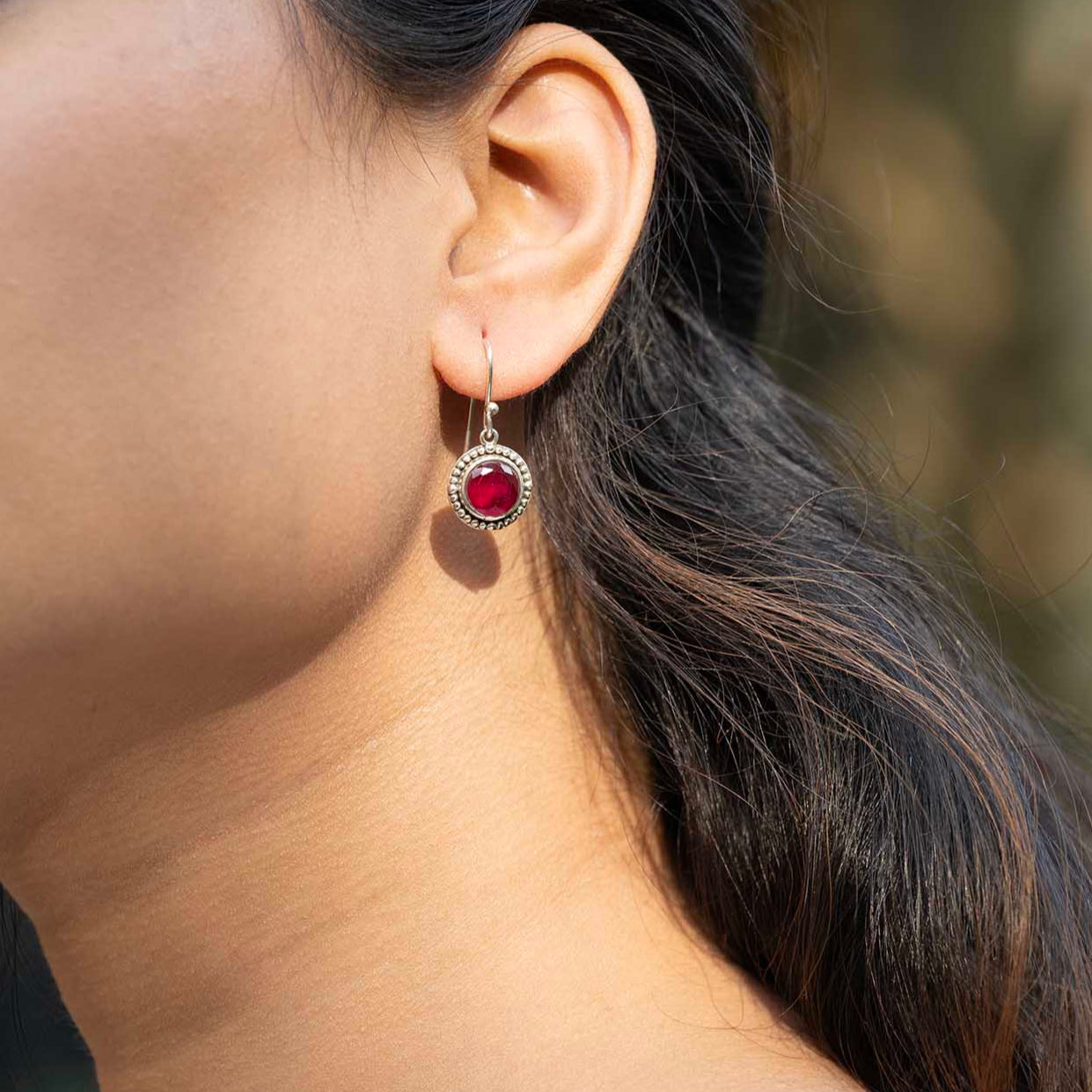 Silver Dangling Earrings