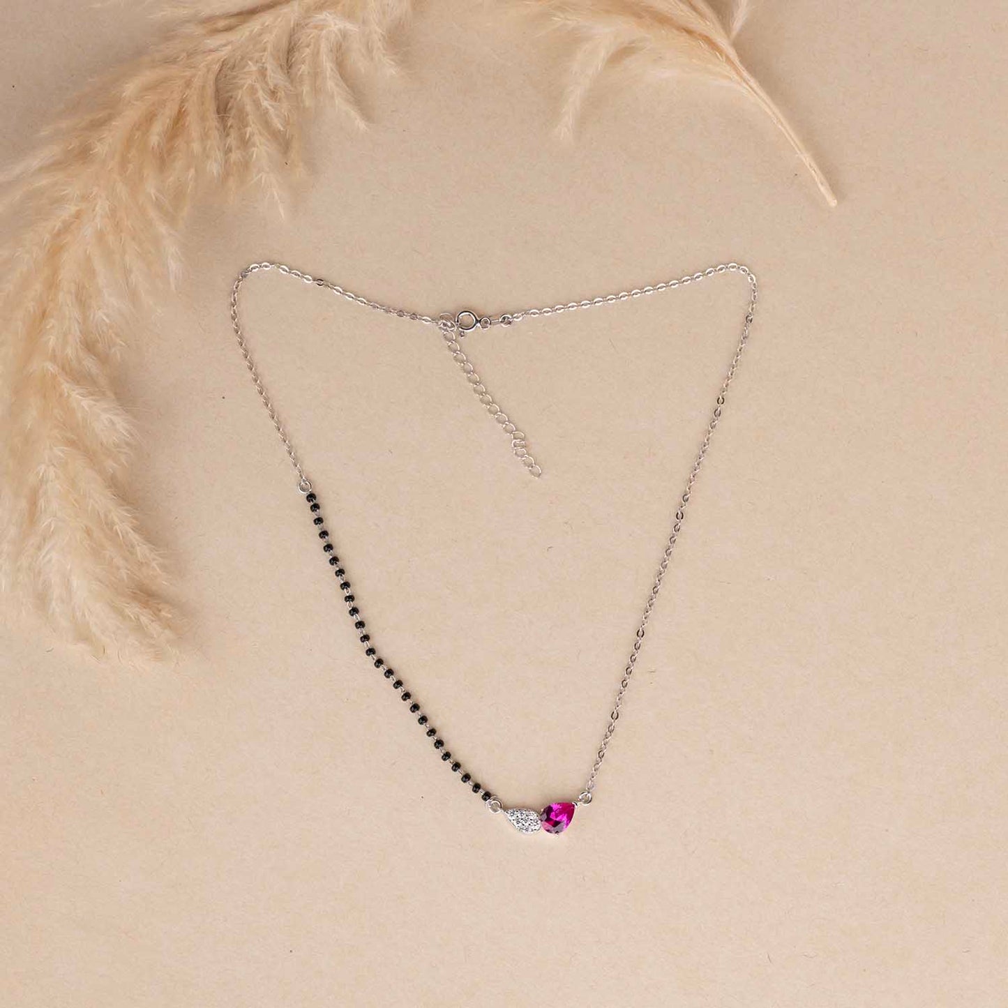 Silver Mangalsutra