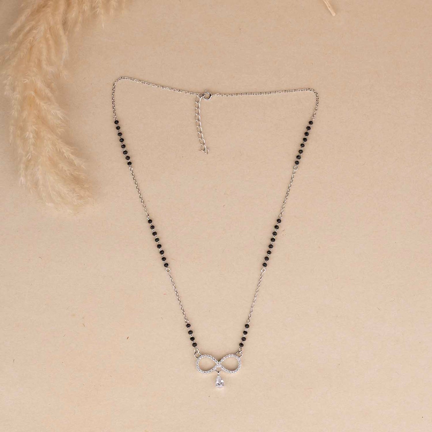 Infinity Silver Mangalsutra