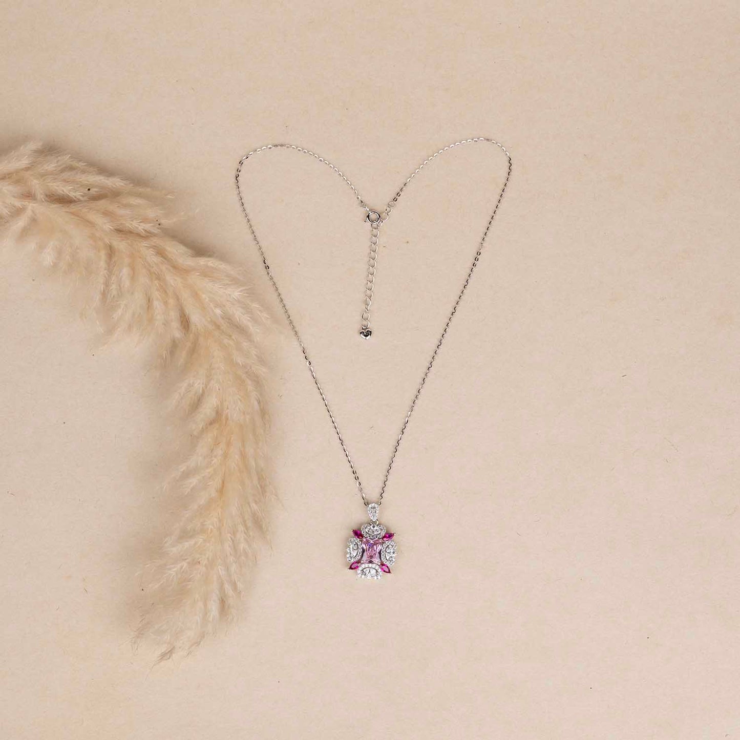 Sparkling Silver Necklace