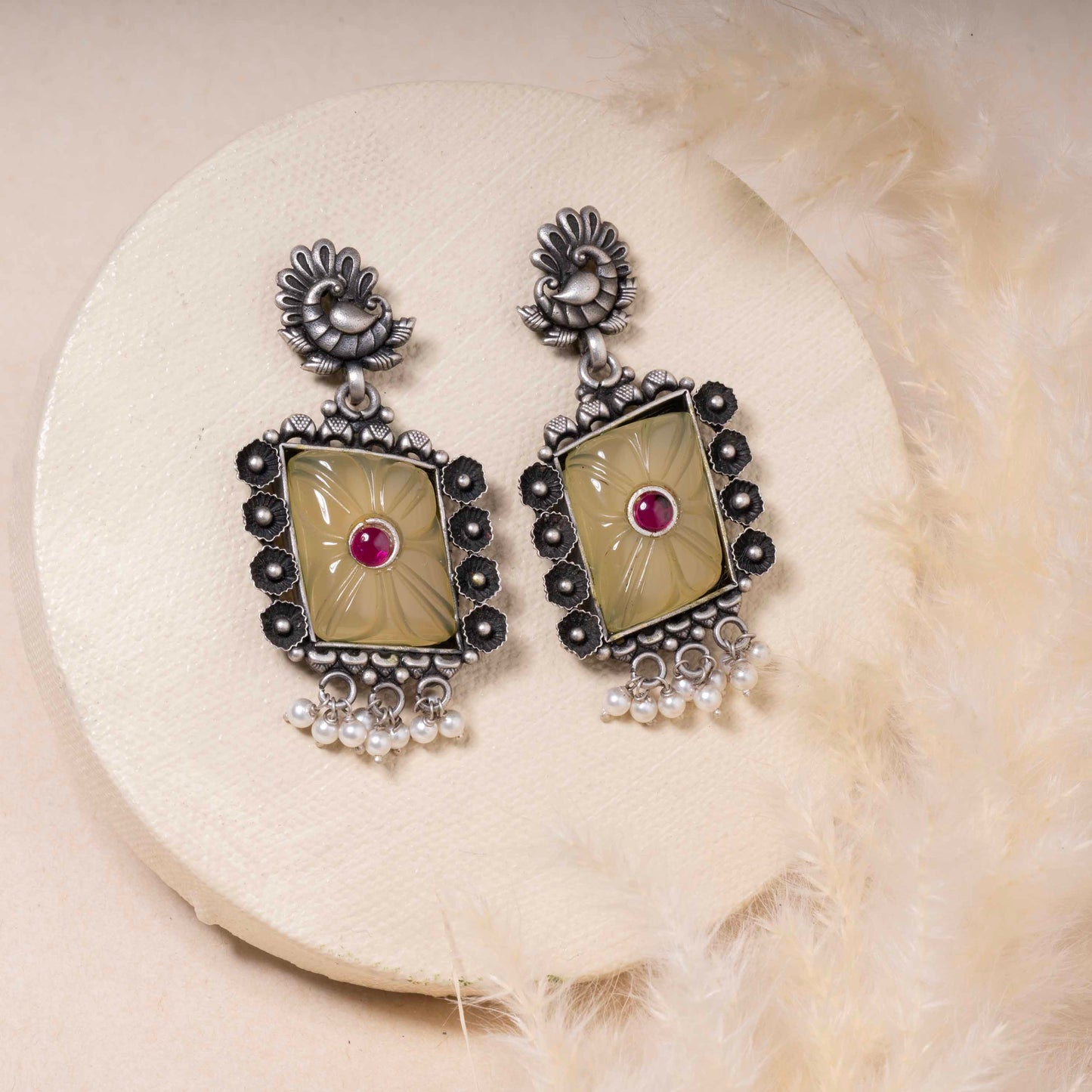 ethnic earrings, oxidised earrings, silver earrings, 925 silver earrings, sterling silver studs, light weight silver earrings, gift for women/girls, wedding jewellery