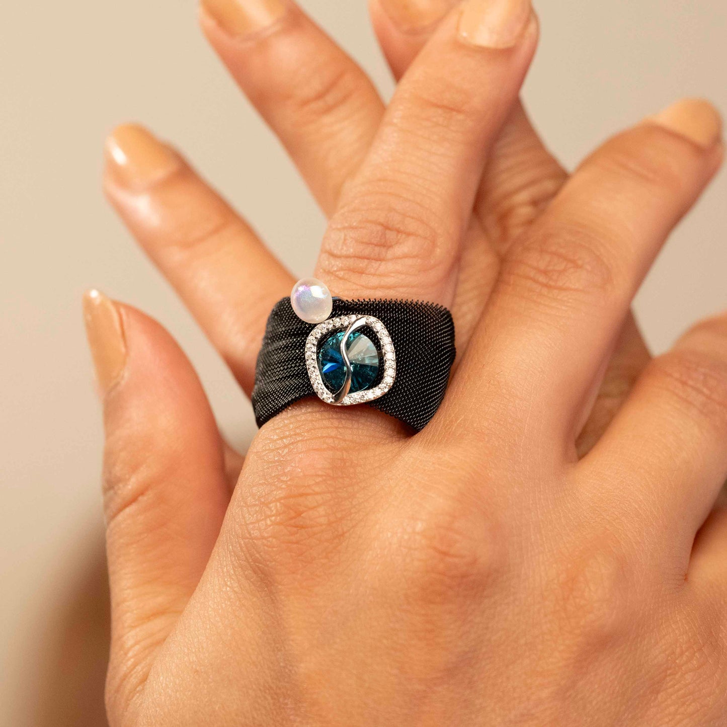 Colourplay Silver Ring