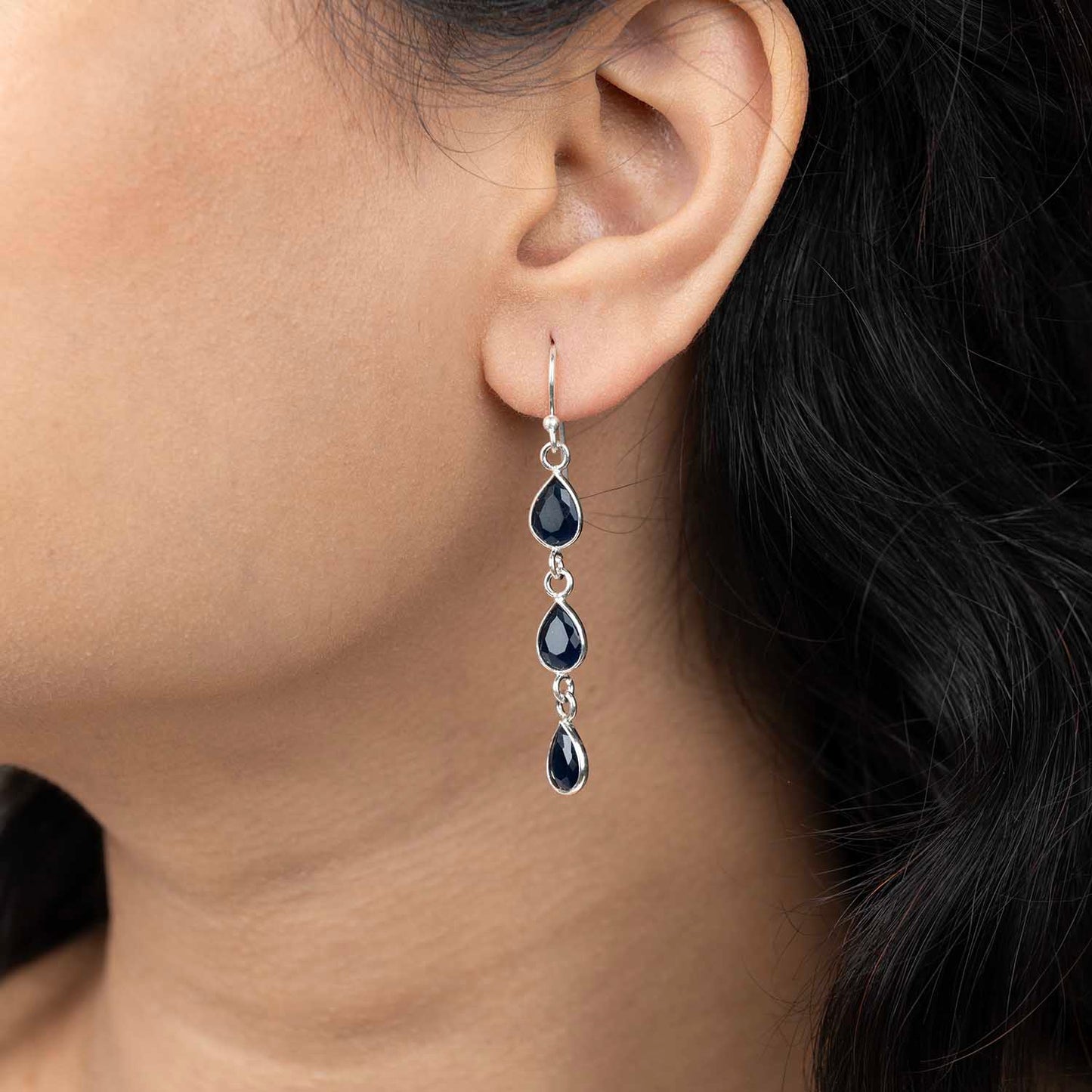 Silver Dangling Earrings