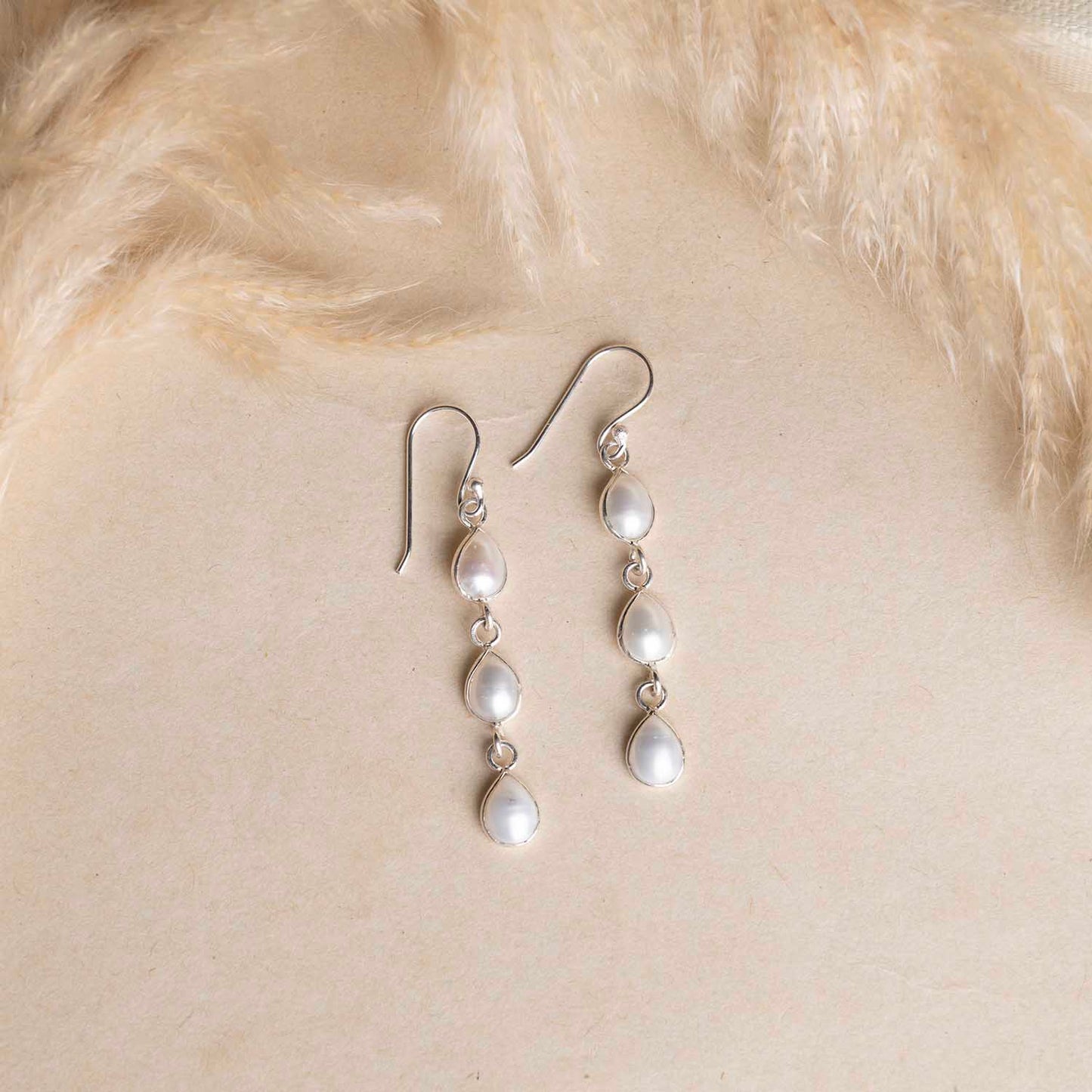 Silver Dangling Earrings