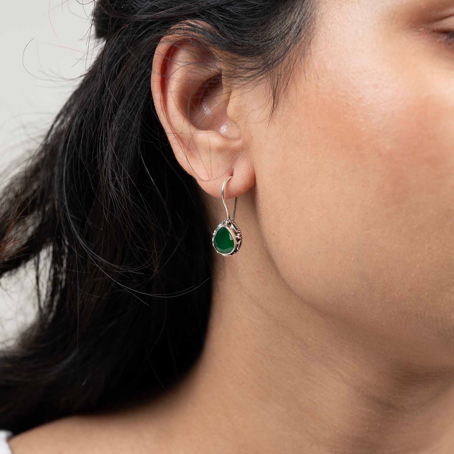 Classic Silver Drop Earrings