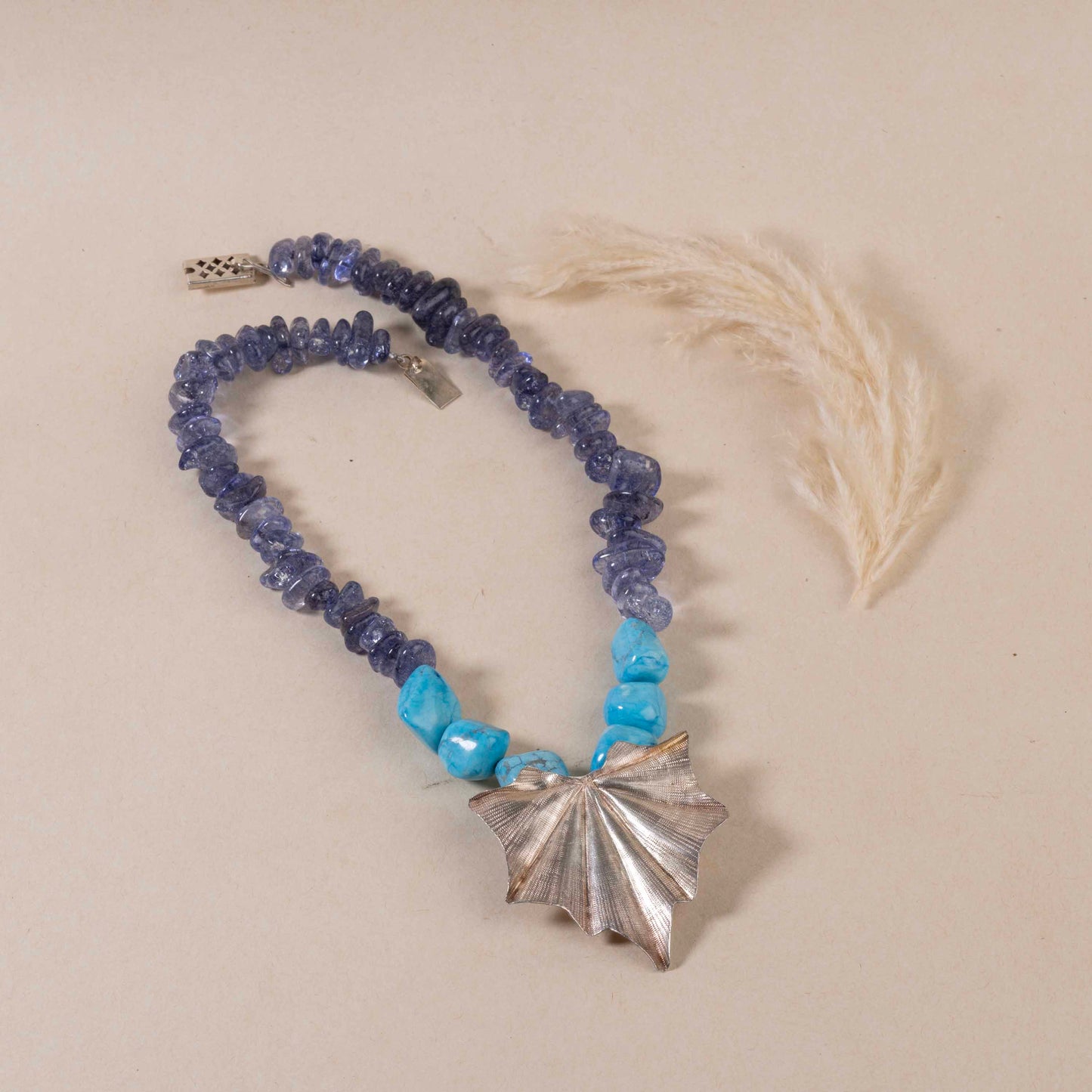 Ocean Bloom Statement Necklace