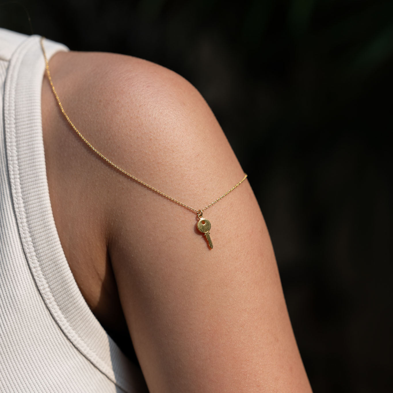 Golden Key Neck Chain