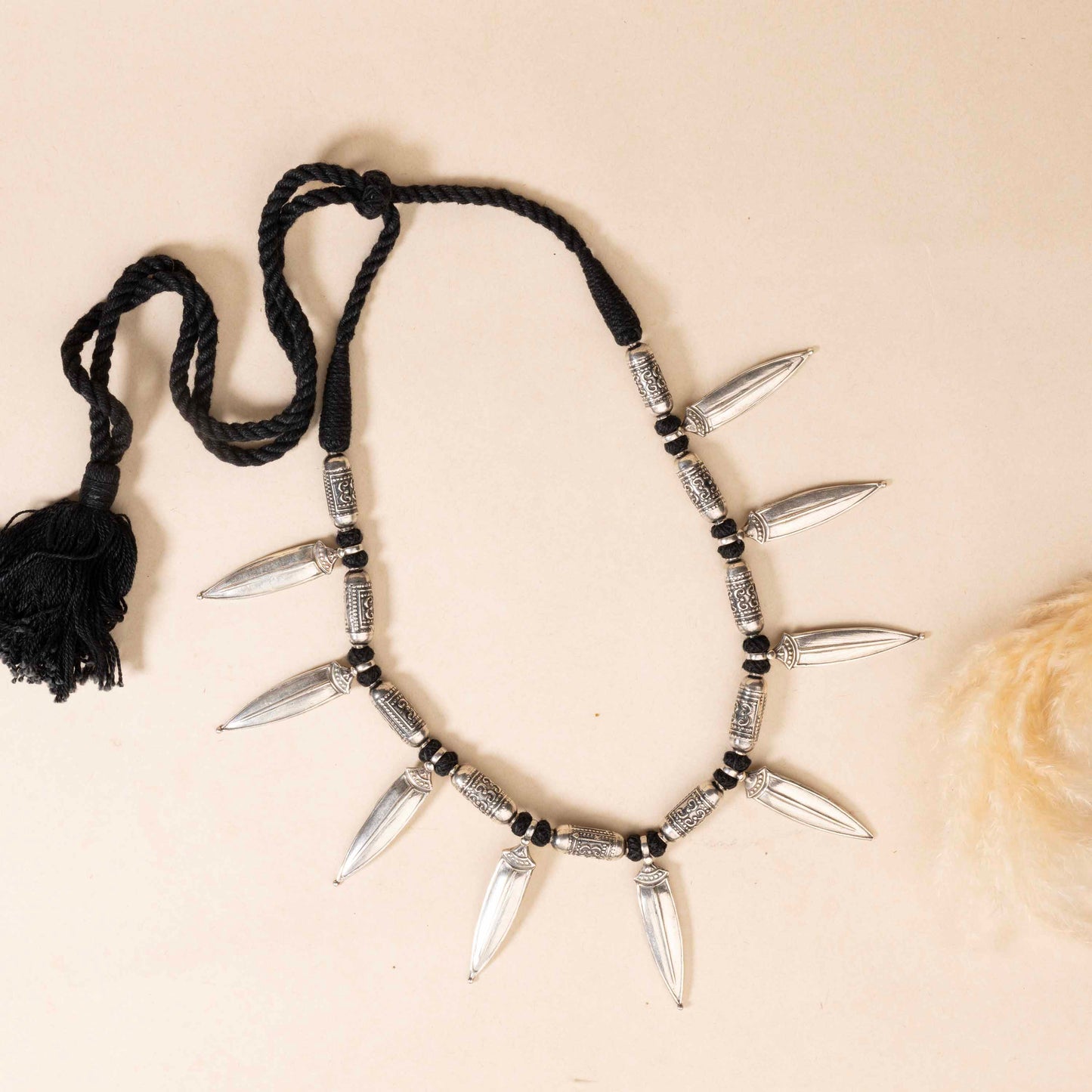 Tribal Silver Necklace