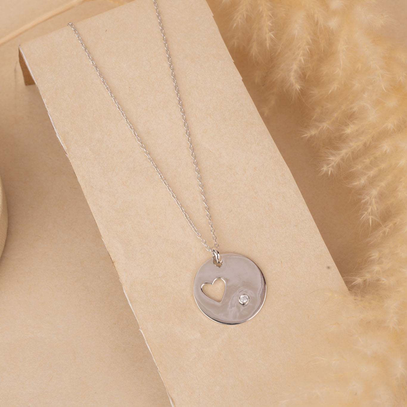 Silver Heart Neck Chain