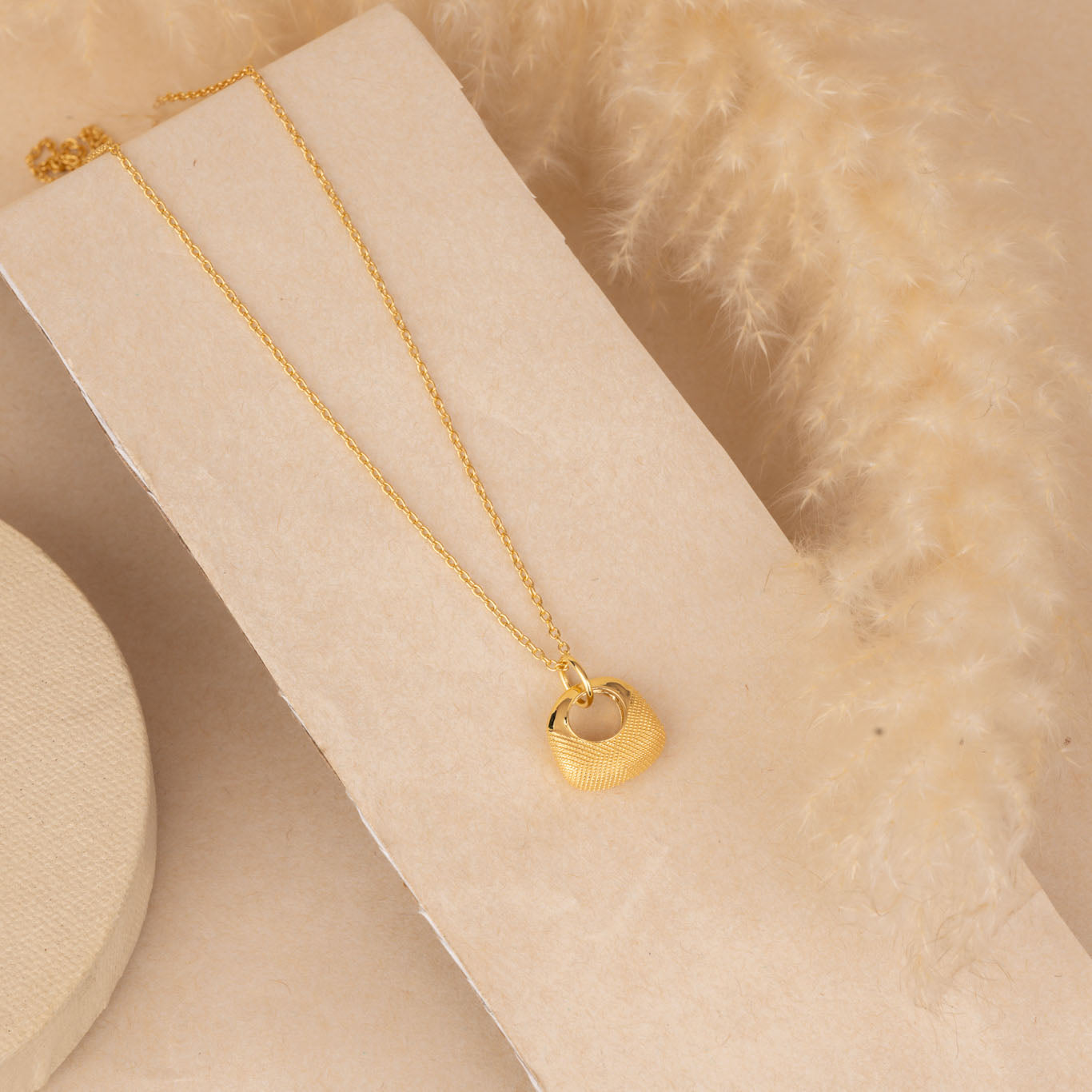 Golden Purse Neckalce