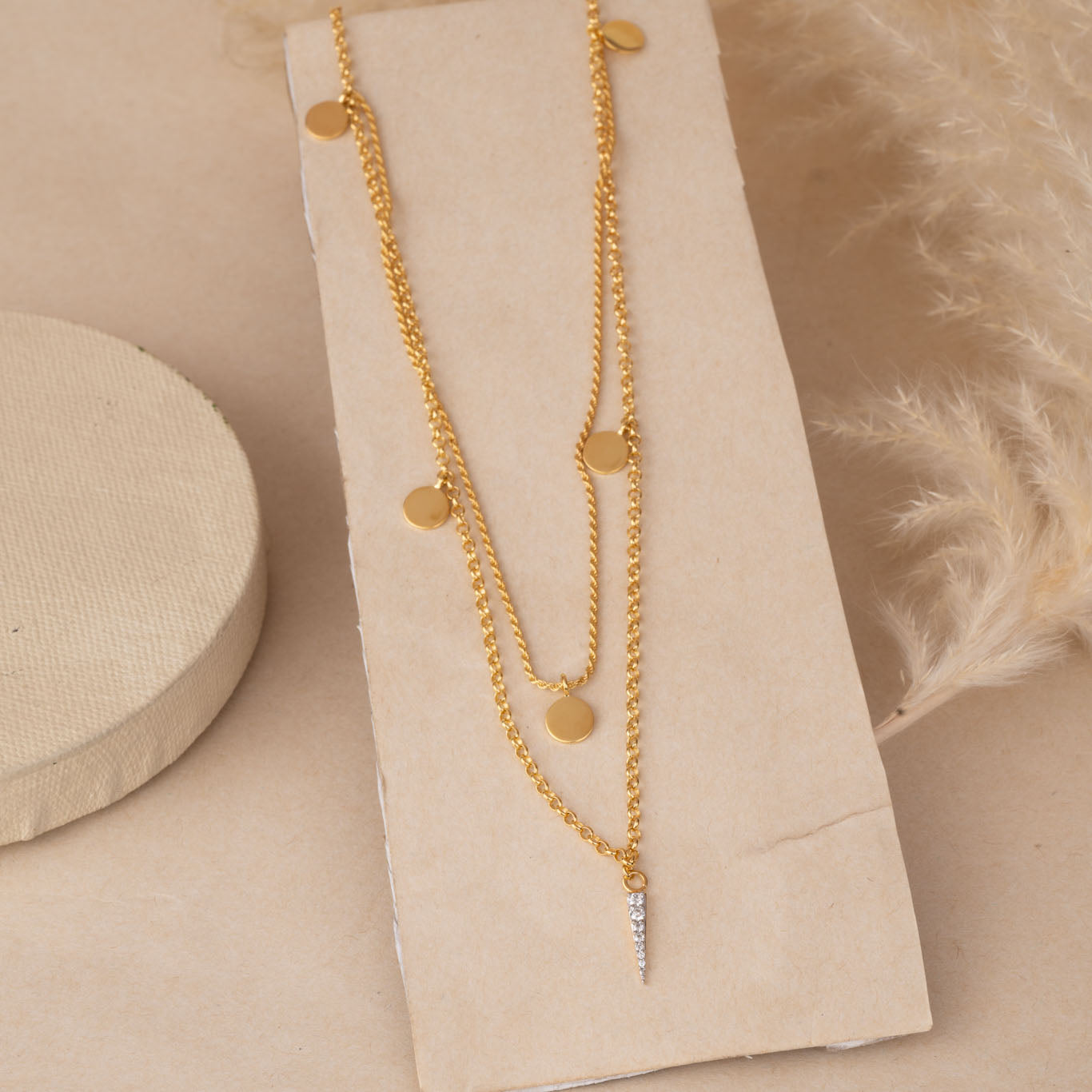 Gold 2 Layer Necklace