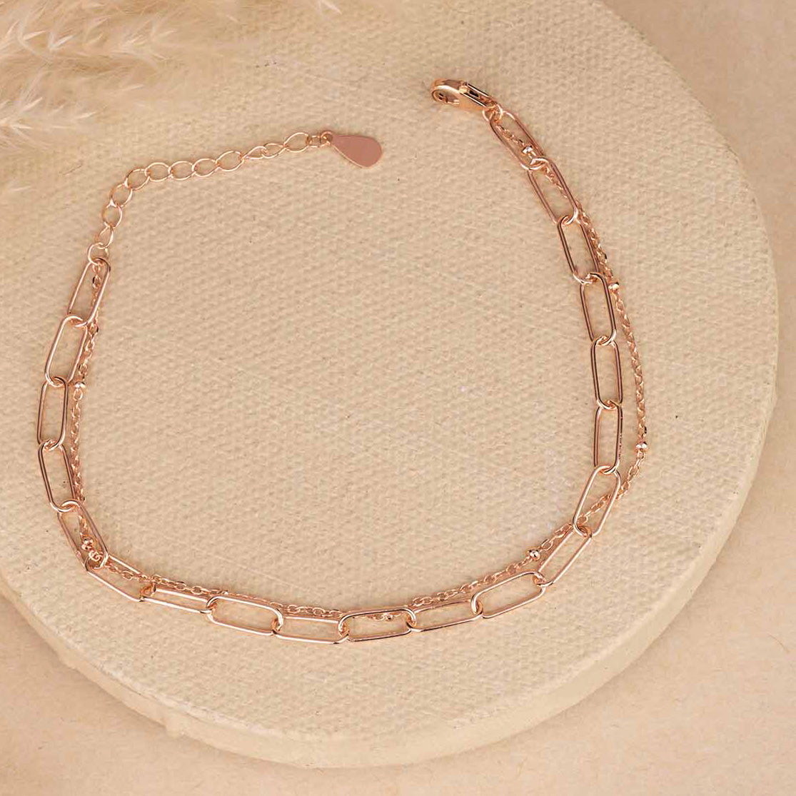 Rose Gold Chain Bracelet