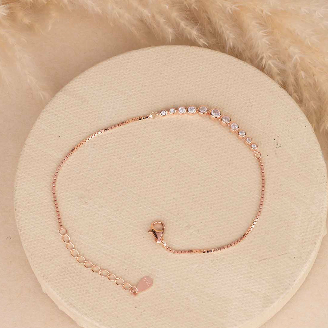 Minimal CZ Bracelet