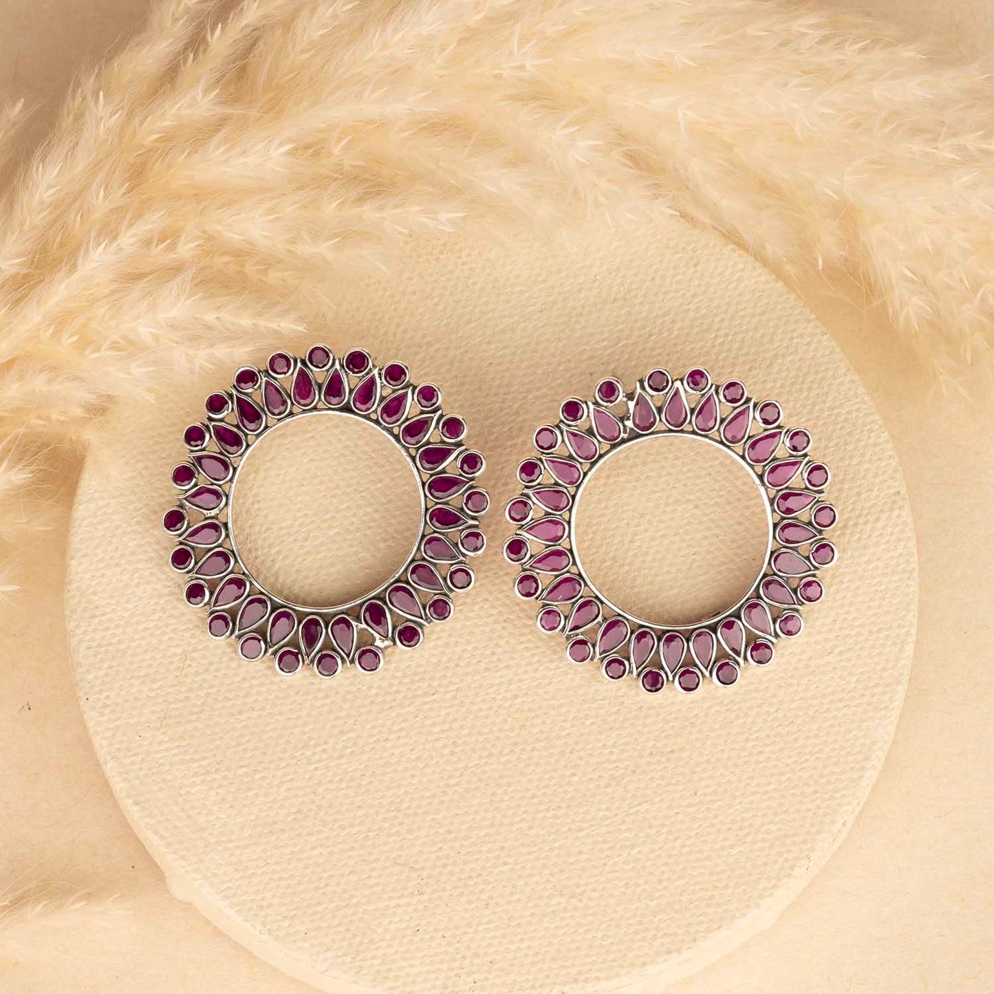 Heritage Silver Earrings